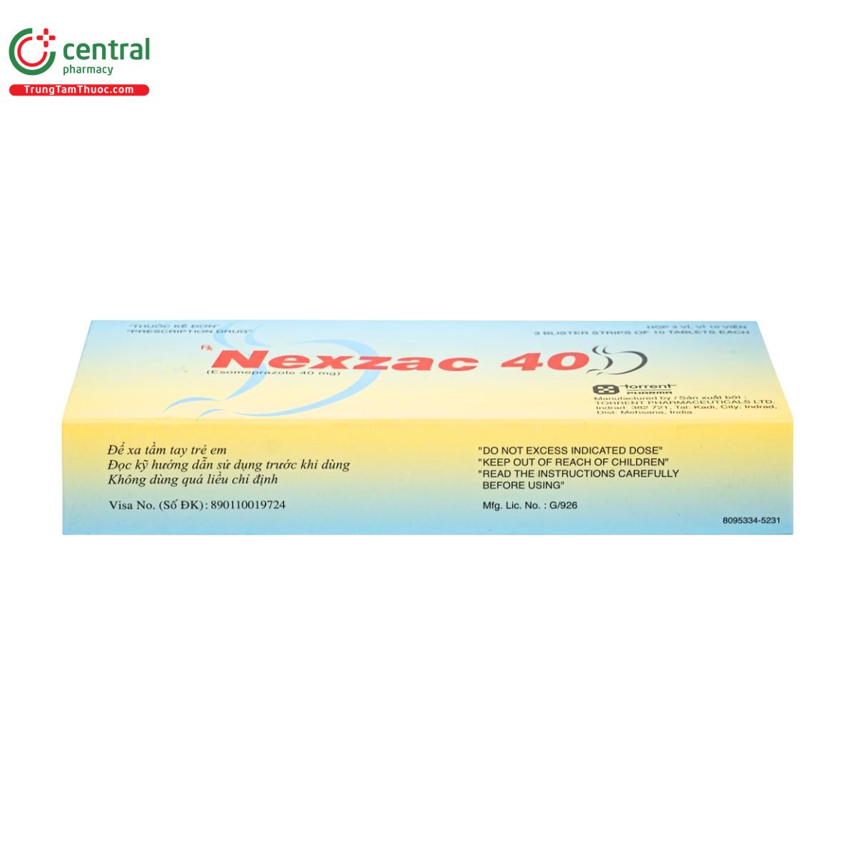 thuoc nexzac 40mg 2 V8306 thuoc nexzac 40mg 2 V8306