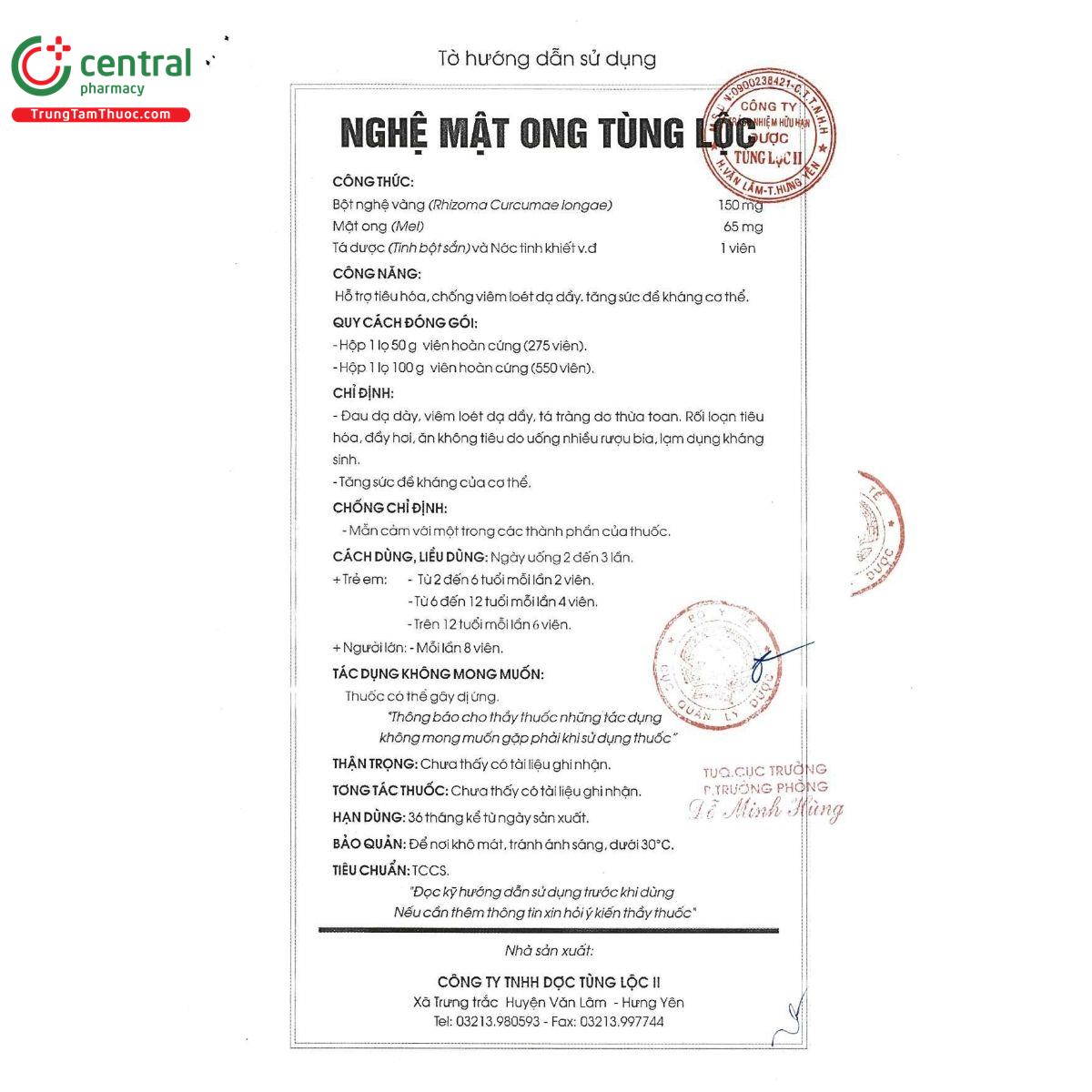 thuoc nghe mat ong tung loc 5 N5418