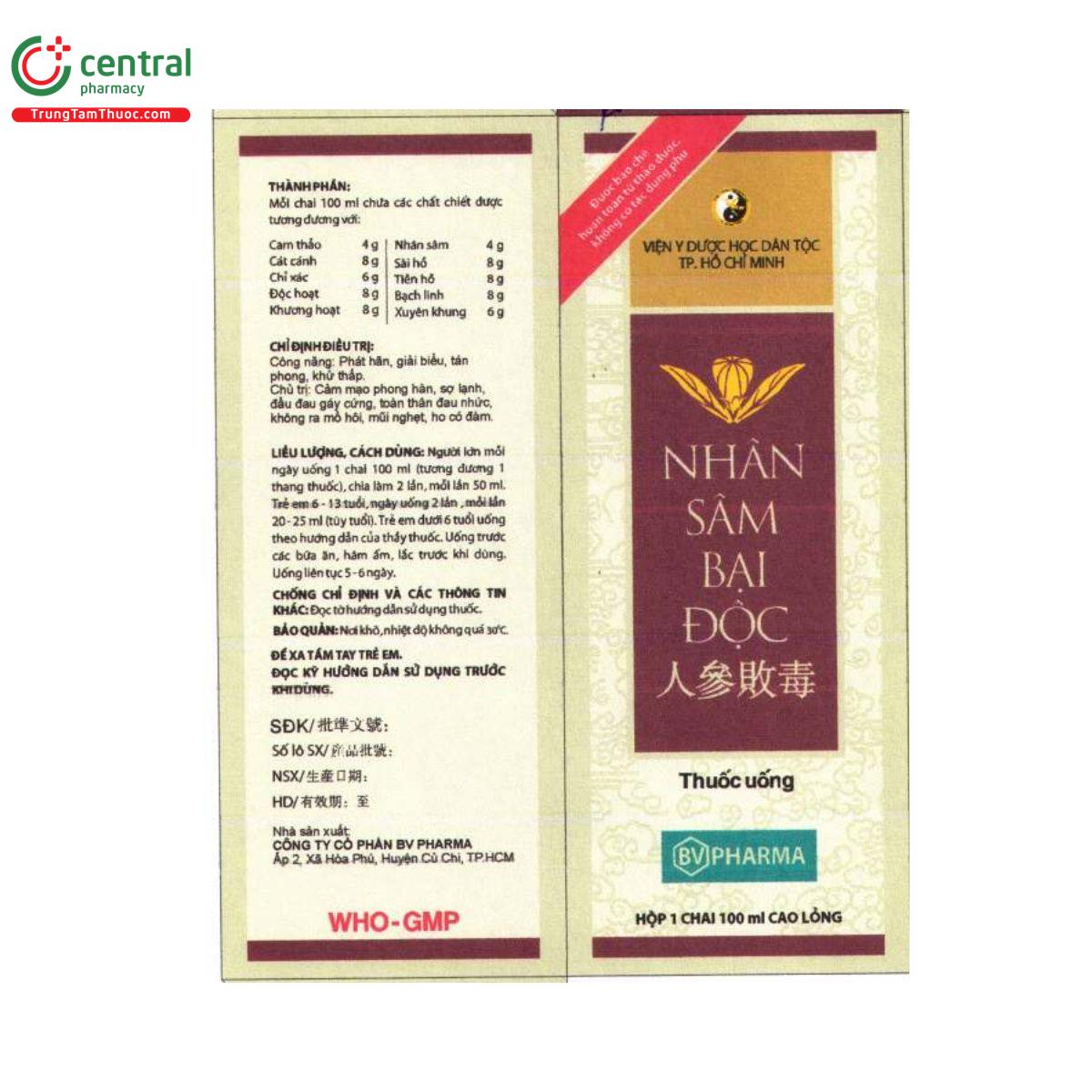 thuoc nhan sam bai doc bv pharma 2 S7336 thuoc nhan sam bai doc bv pharma 2 S7336