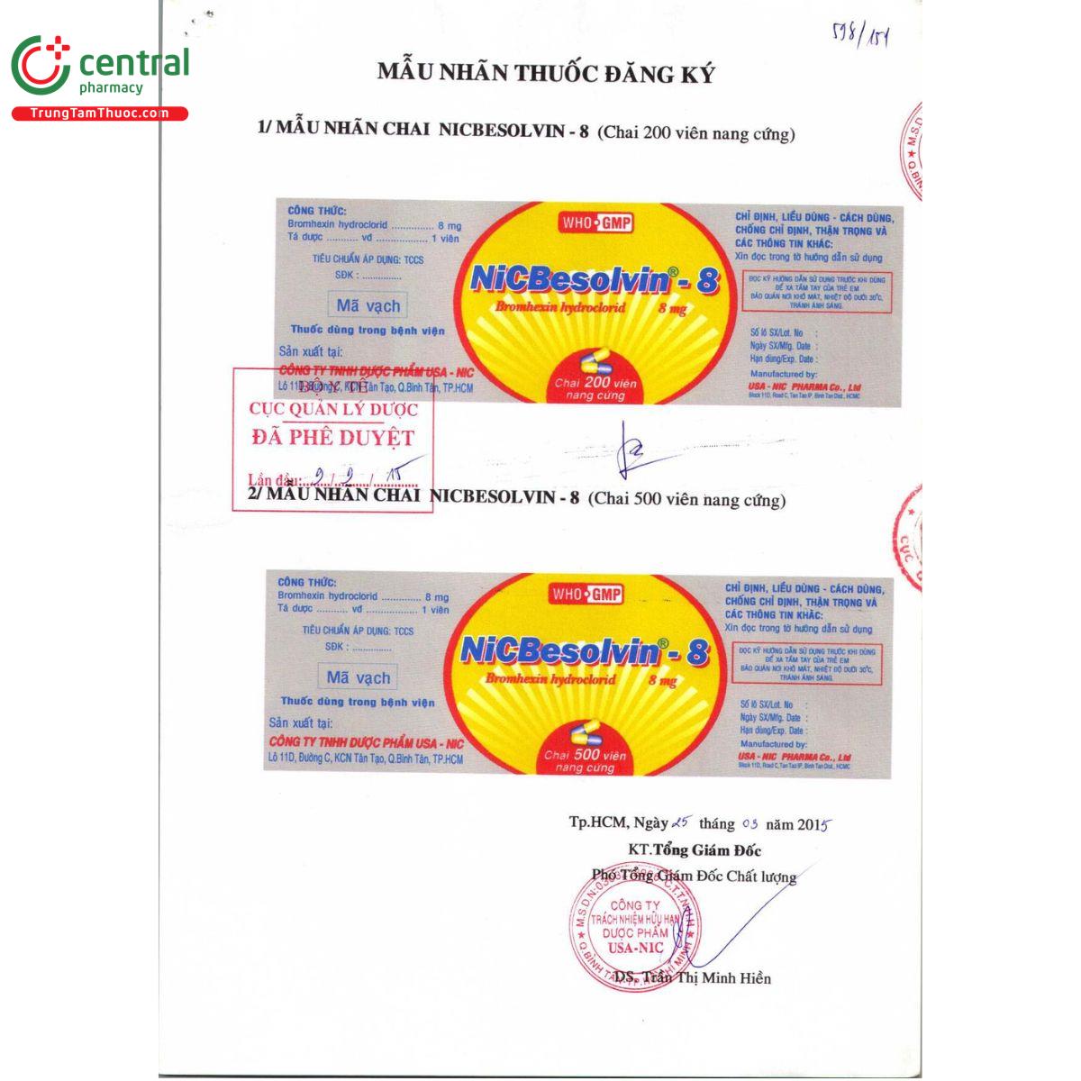 thuoc nicbesolvin 8 3 J3805 thuoc nicbesolvin 8 3 J3805