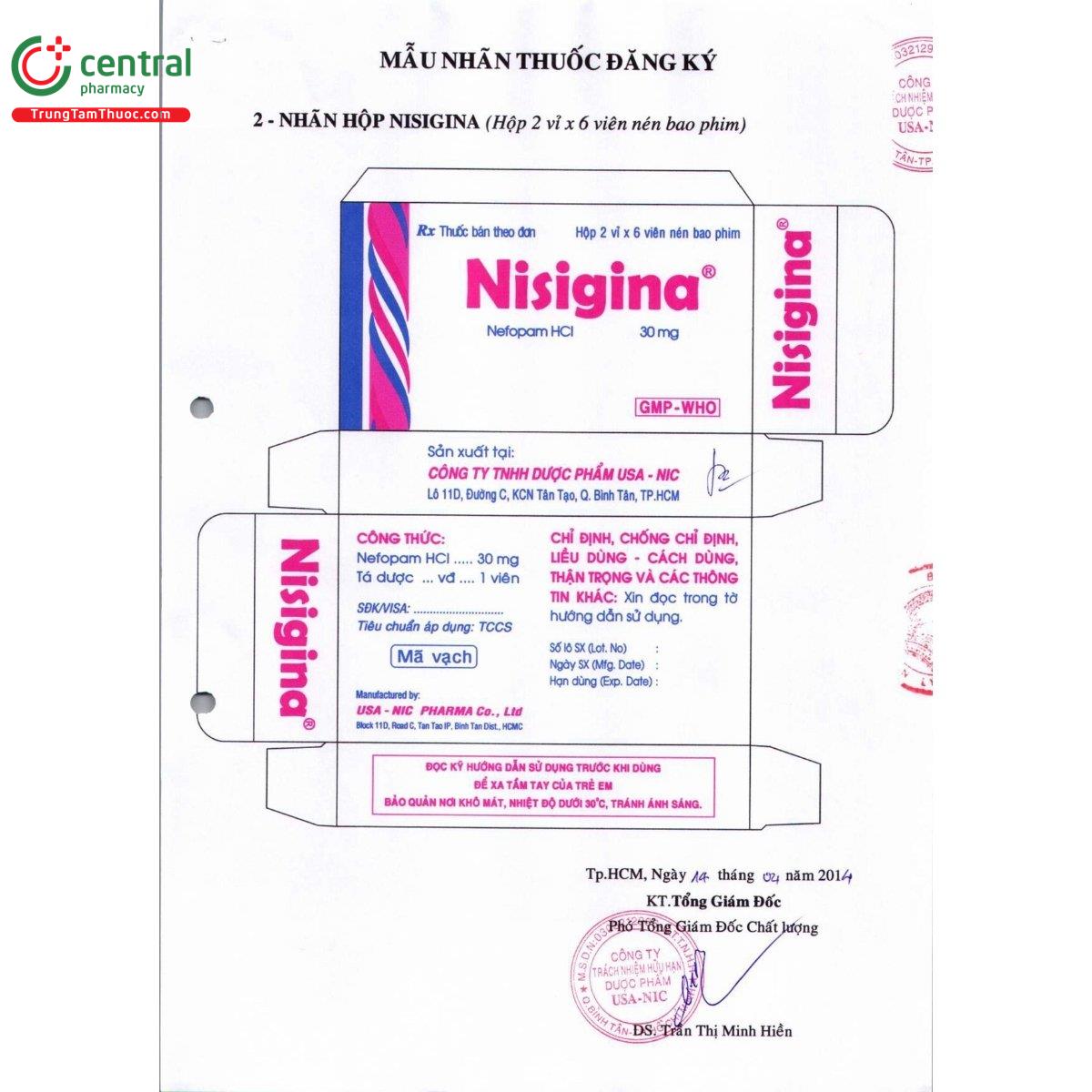 thuoc nisigina 30mg 6 G2420 thuoc nisigina 30mg 6 G2420