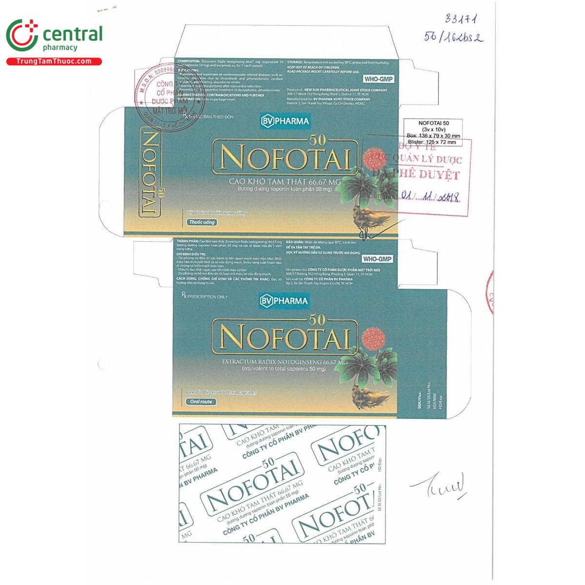 thuoc nofotai 50 2 B0177 thuoc nofotai 50 2 B0177