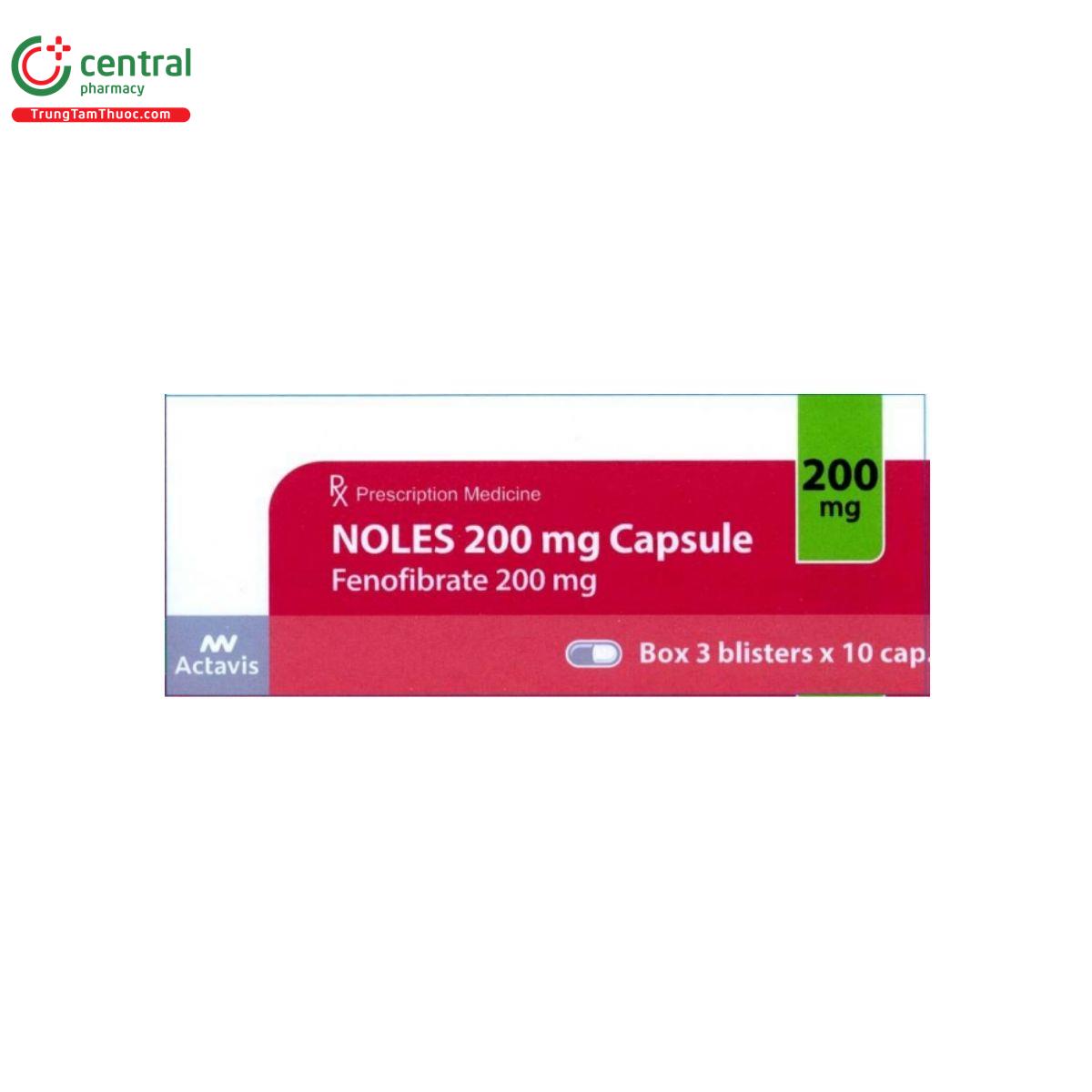 thuoc noles 200 mg capsule 1 N5810 thuoc noles 200 mg capsule 1 N5810