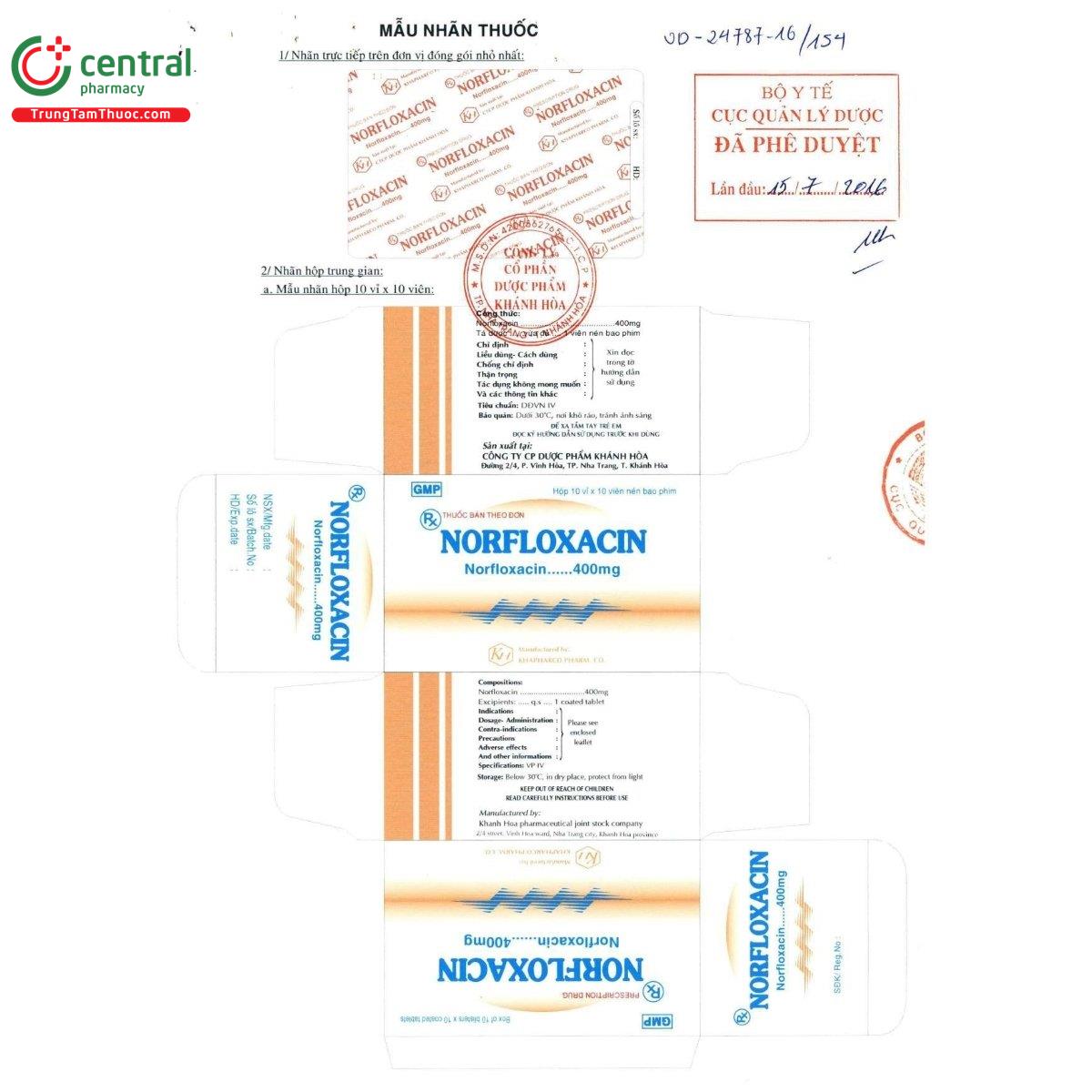 thuoc norfloxacin 400mg khapharco 3 M5624 thuoc norfloxacin 400mg khapharco 3 M5624