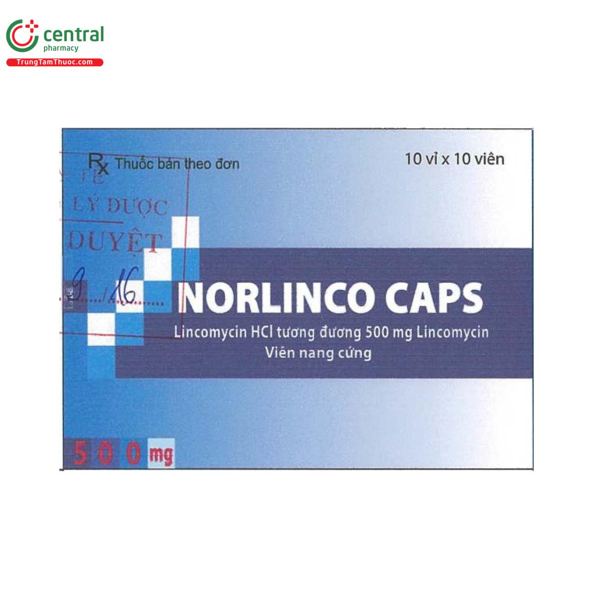thuoc norlinco caps 500mg 1 A0651 thuoc norlinco caps 500mg 1 A0651