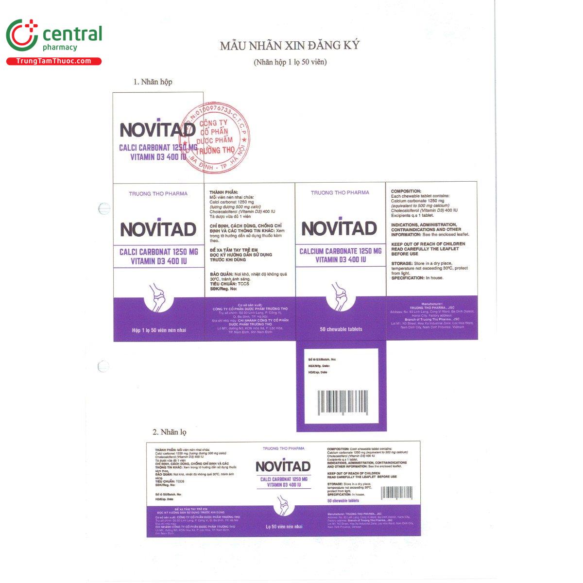 thuoc novitad 1250mg 400iu 3 Q6712