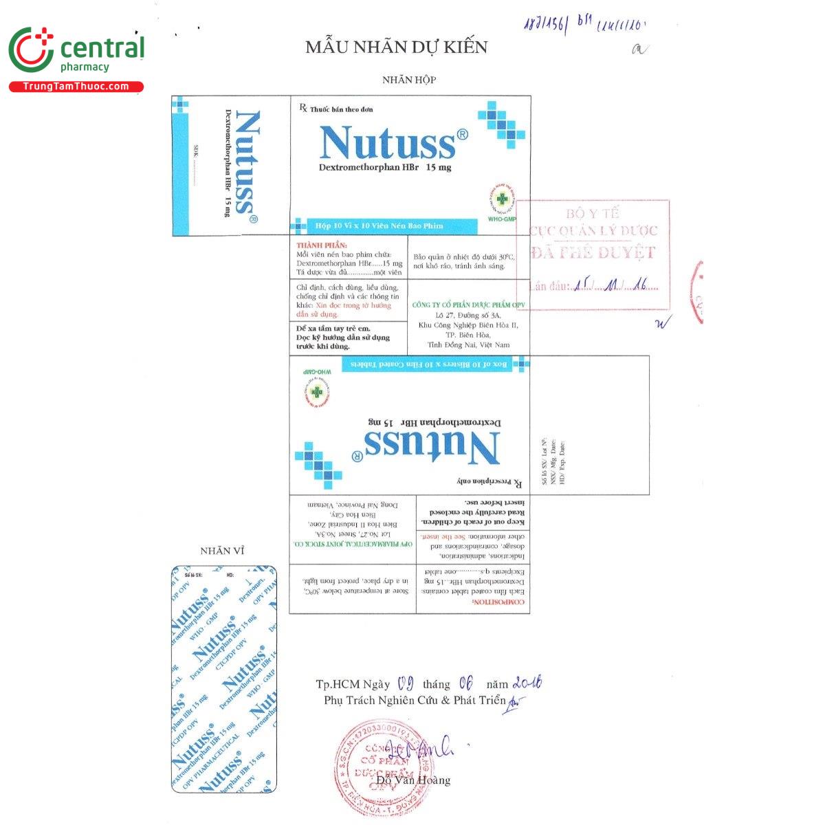 thuoc nutuss 15mg 2 O5626 thuoc nutuss 15mg 2 O5626