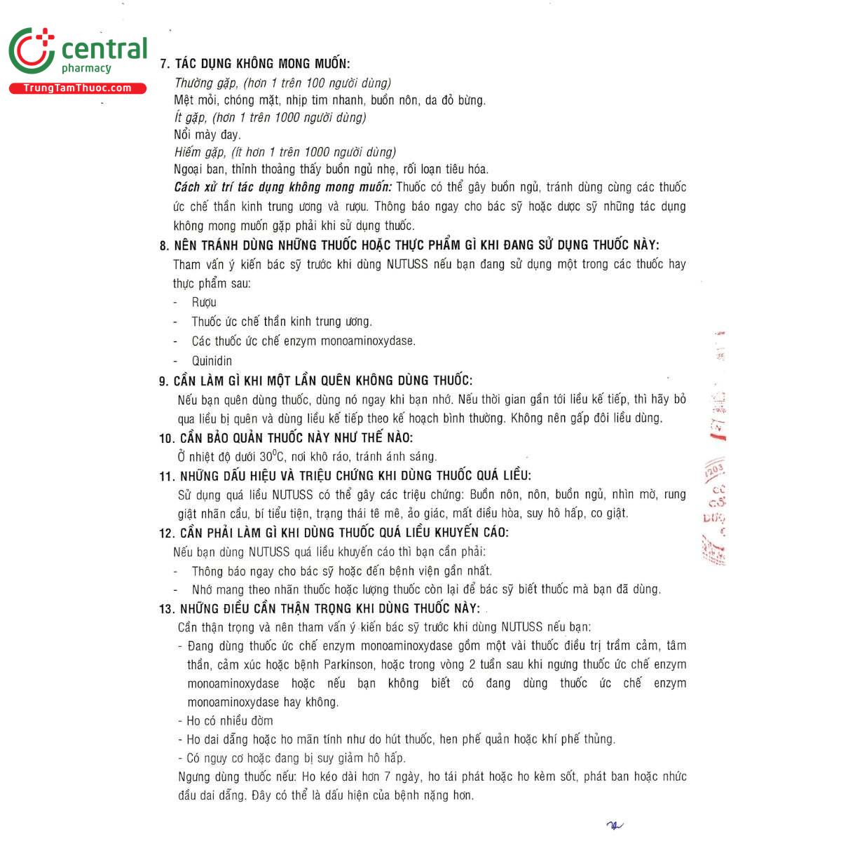 thuoc nutuss 15mg 5 T7704 thuoc nutuss 15mg 5 T7704