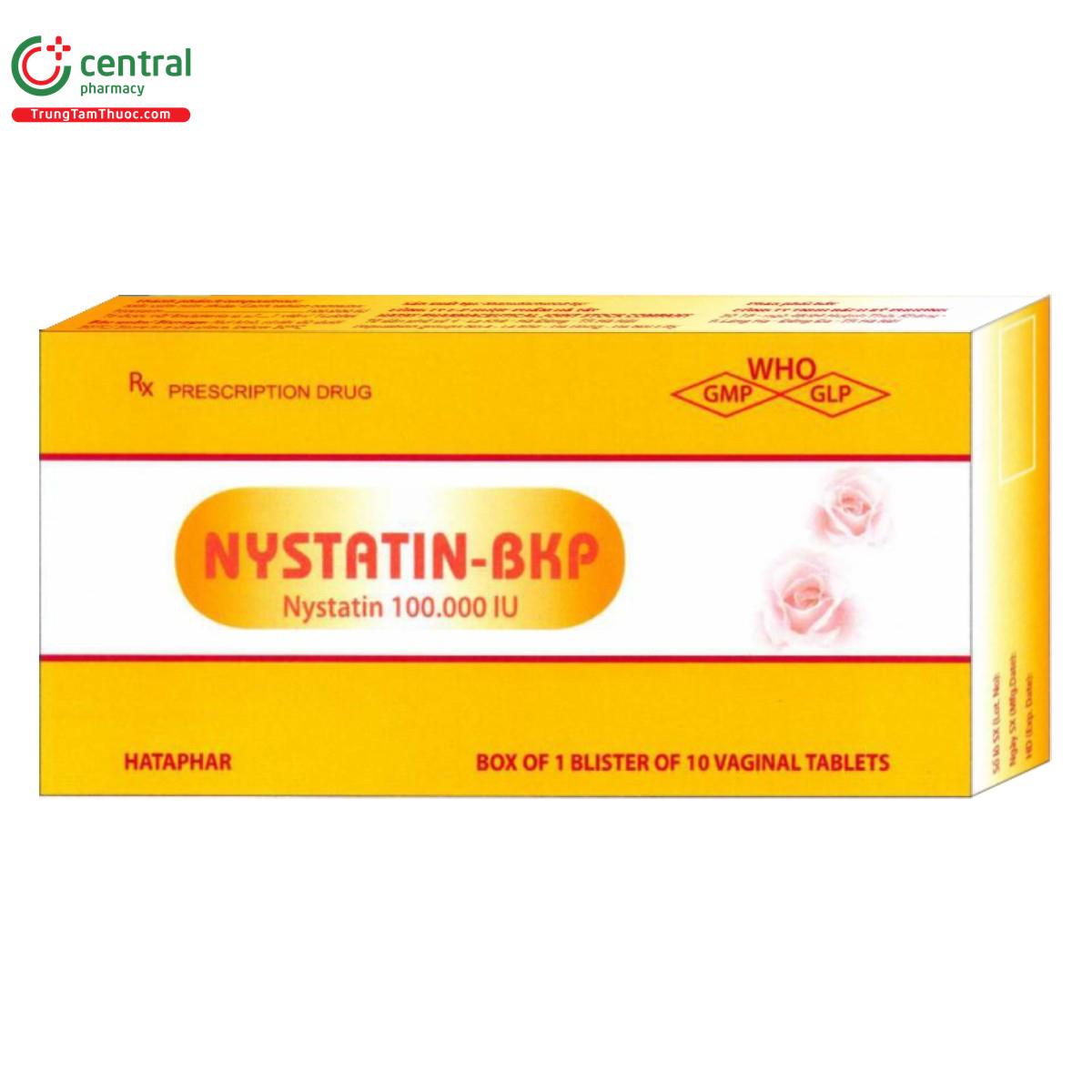 thuoc nystatin bkp 100000iu N5801 thuoc nystatin bkp 100000iu N5801