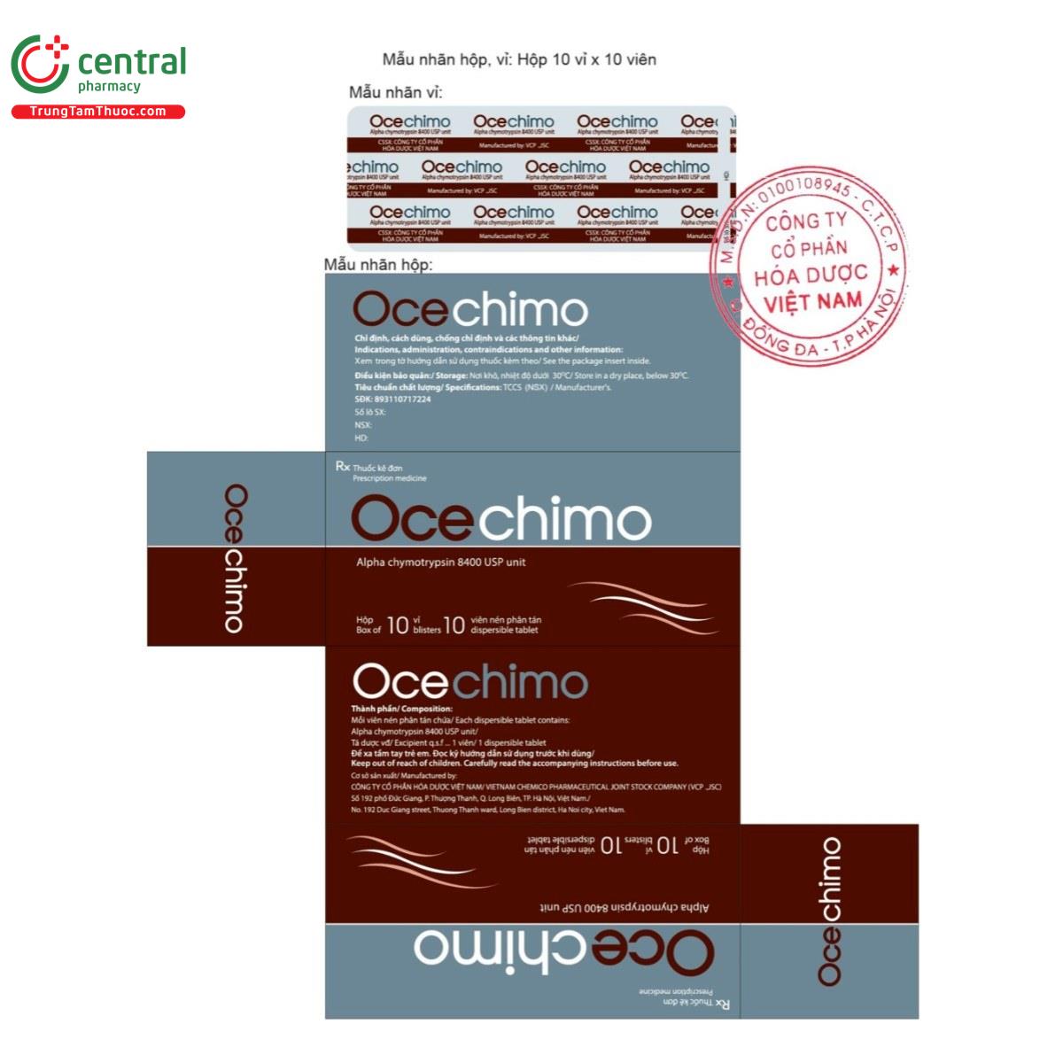 thuoc ocechimo 8400 usp unit 2 G2564