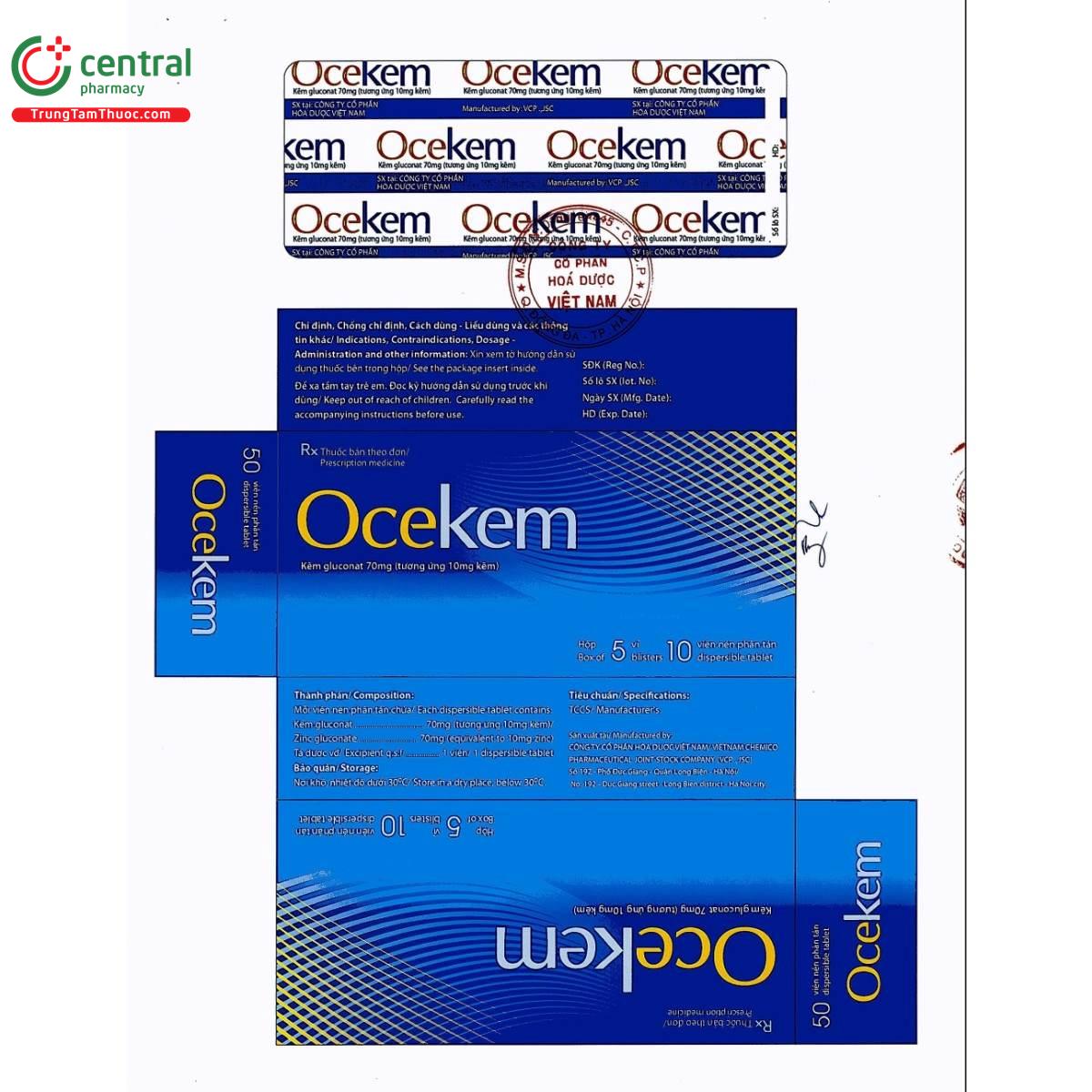 thuoc ocekem 70mg 3 M5210 thuoc ocekem 70mg 3 M5210