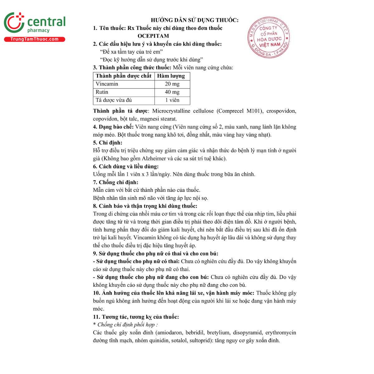 thuoc ocepitam 20mg 40mg 2 C0520