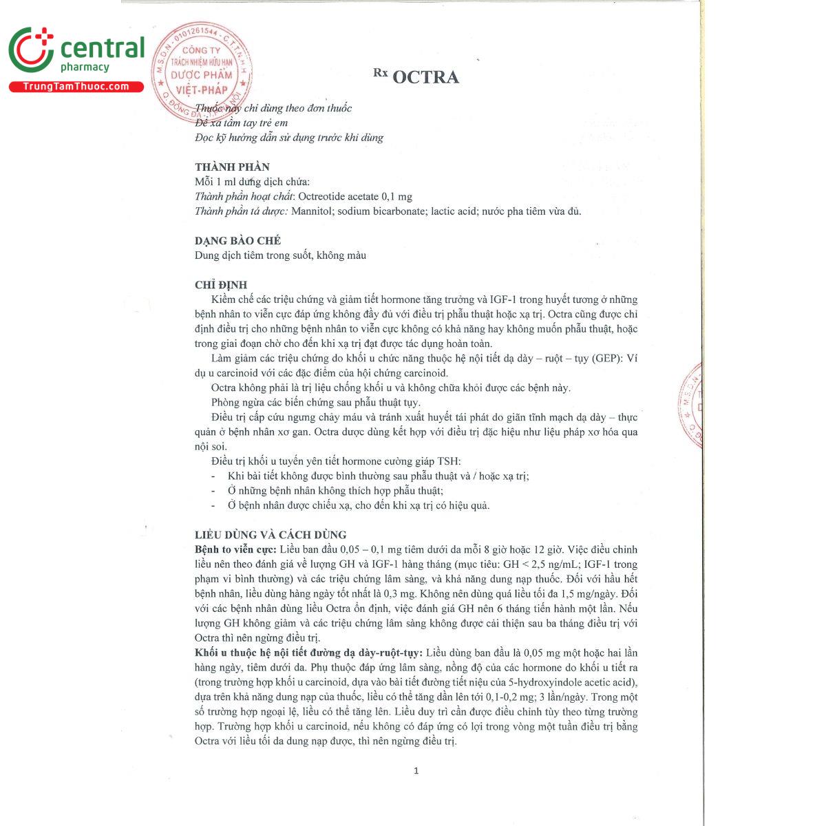 thuoc octra 0 1mg ml 3 G2544 thuoc octra 0 1mg ml 3 G2544