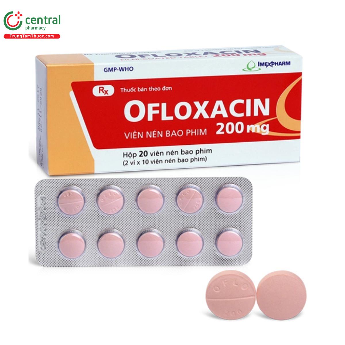 thuoc ofloxacin 200mg imexpharm 1 F2477