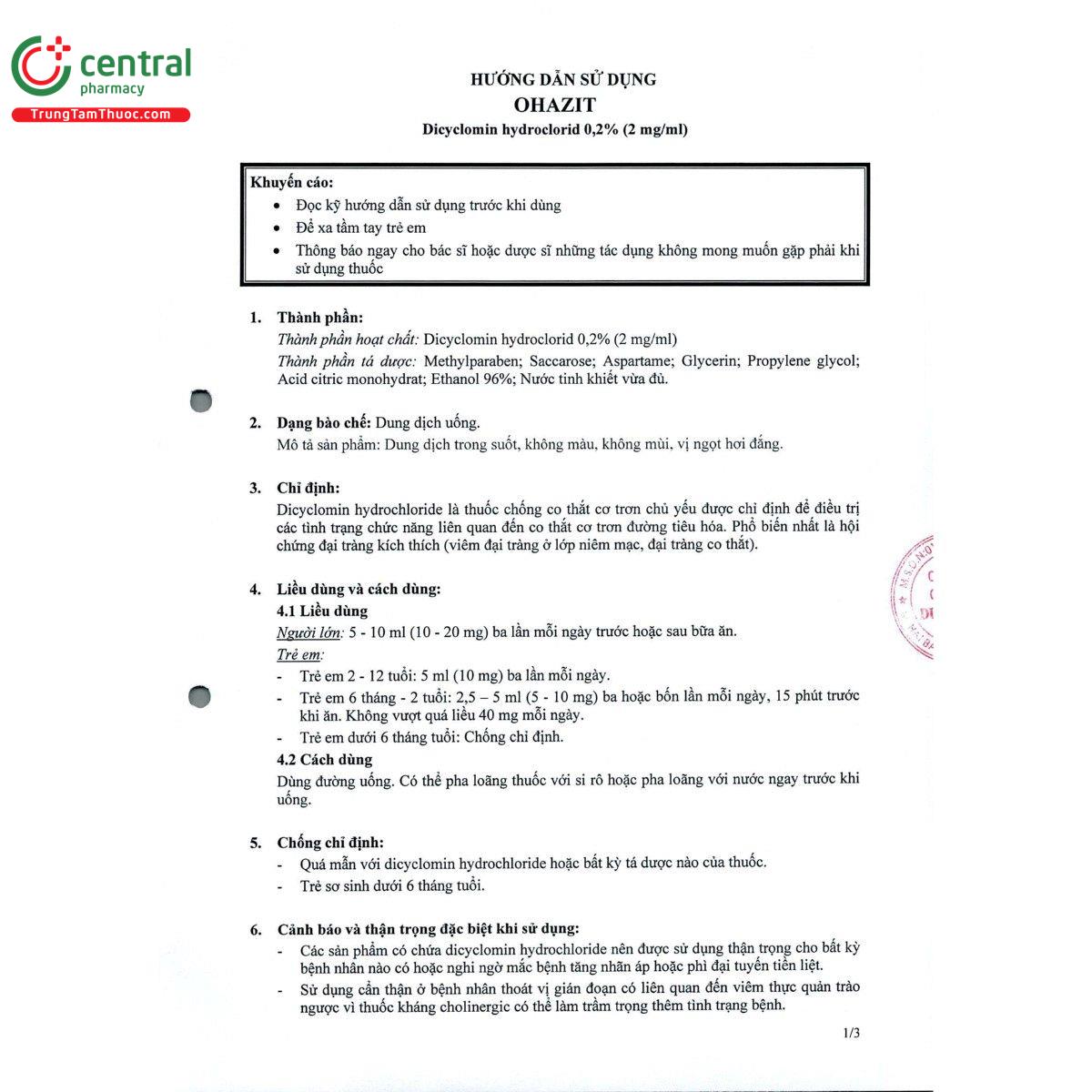 thuoc ohazit 02 7 B0876