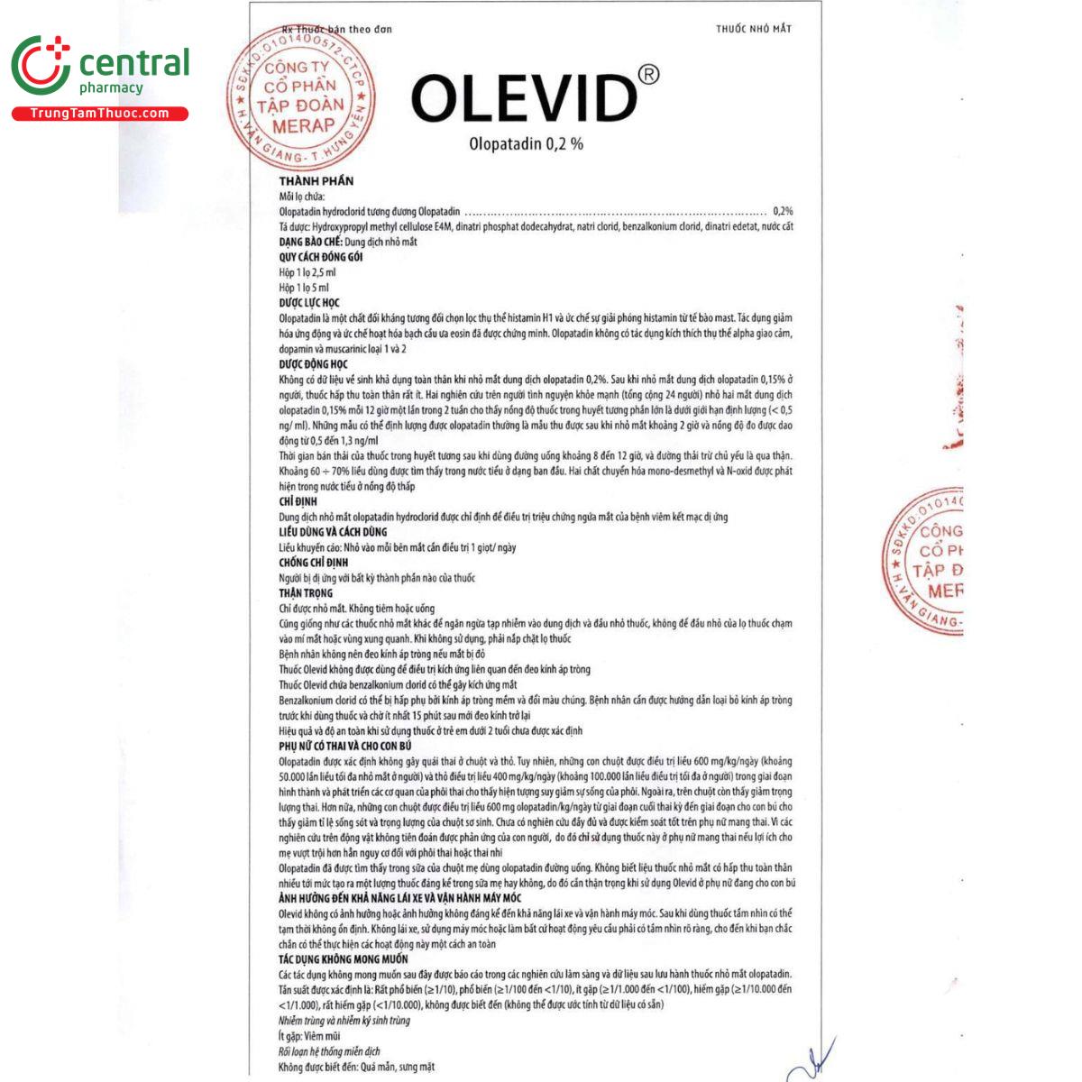 thuoc olevid 5 F2704