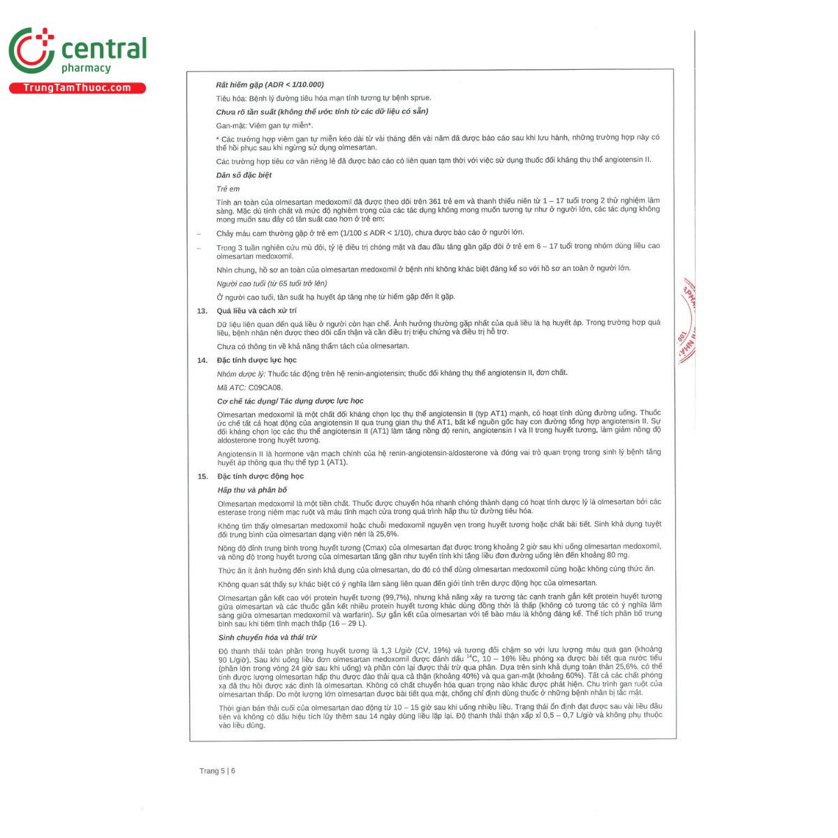 thuoc olmesartan stella 5 E1540