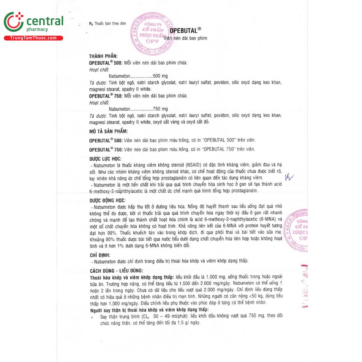 thuoc opebutal 750 4 R7858 thuoc opebutal 750 4 R7858