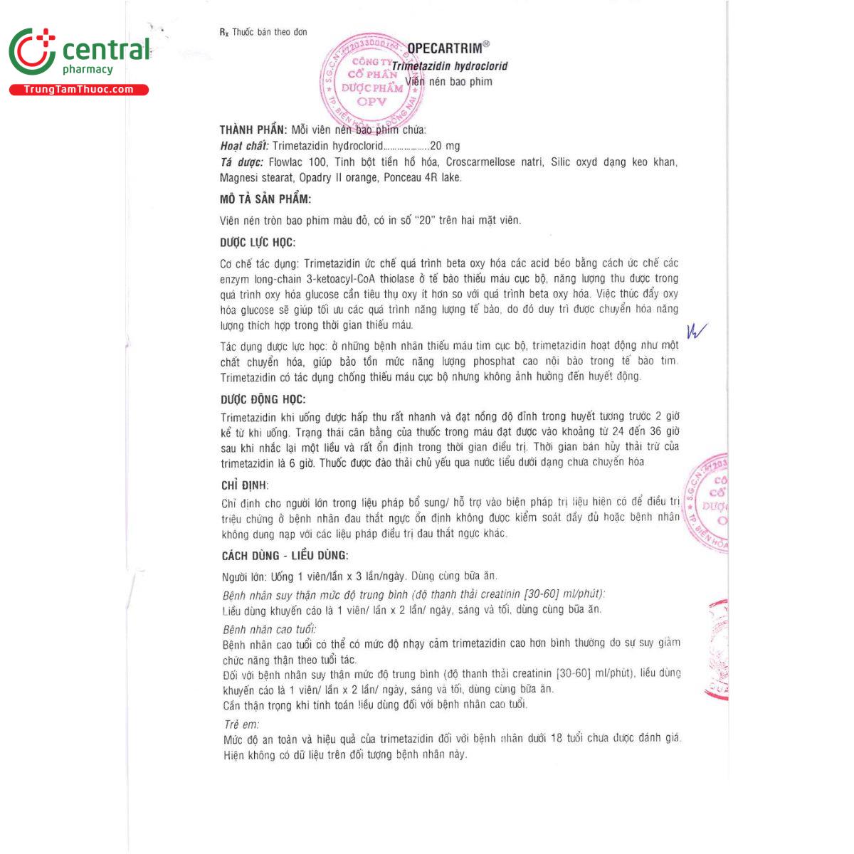 thuoc opecartrim 20mg 3 V8036 thuoc opecartrim 20mg 3 V8036