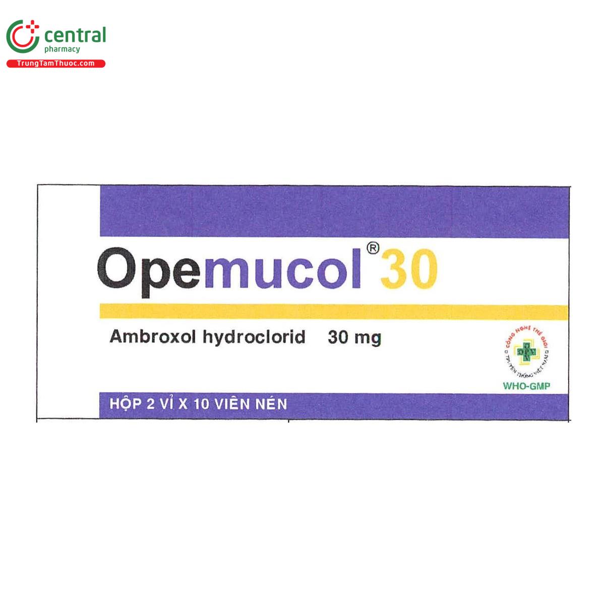 thuoc opemucol 30 1 M5833 thuoc opemucol 30 1 M5833