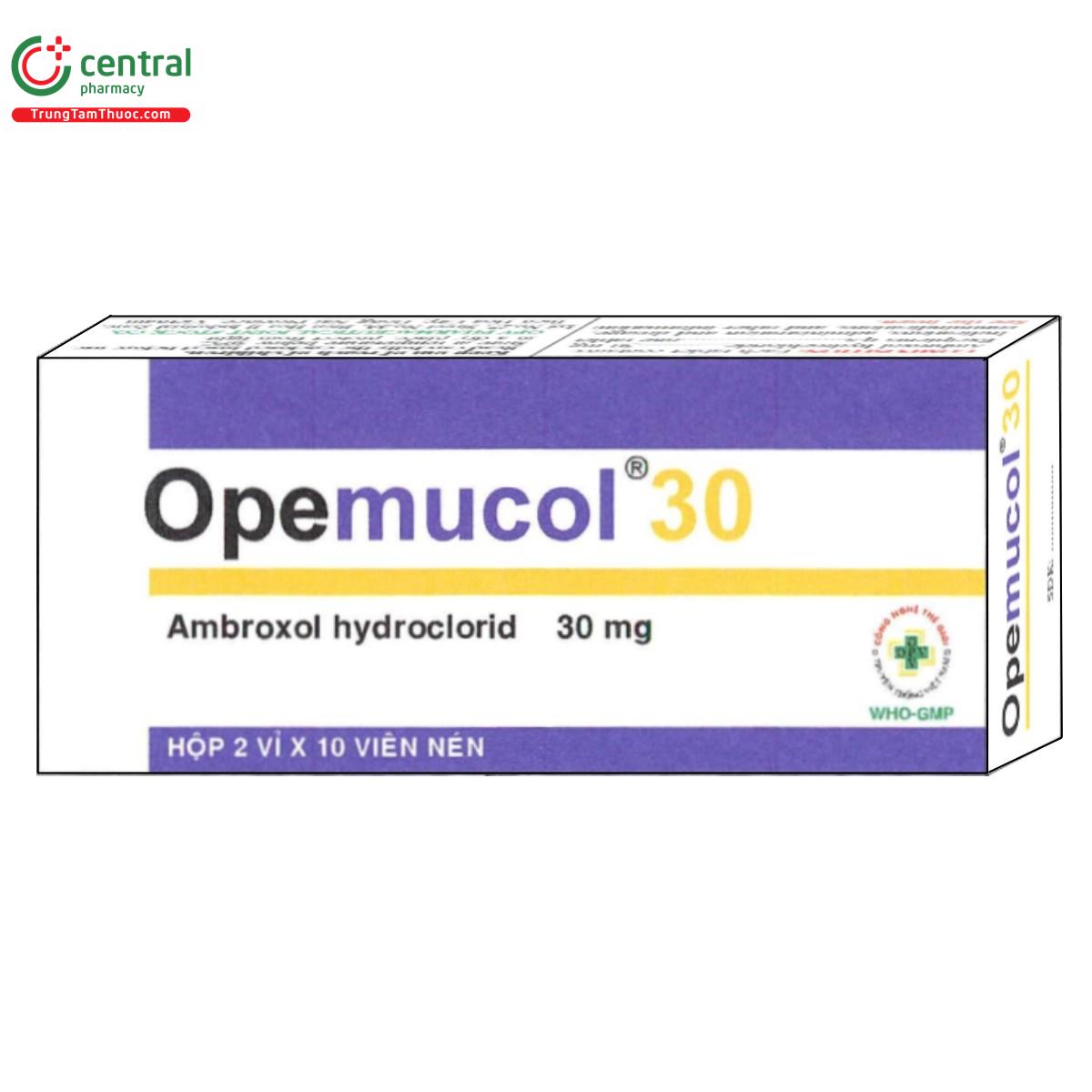 thuoc opemucol 30 C0647 thuoc opemucol 30 C0647