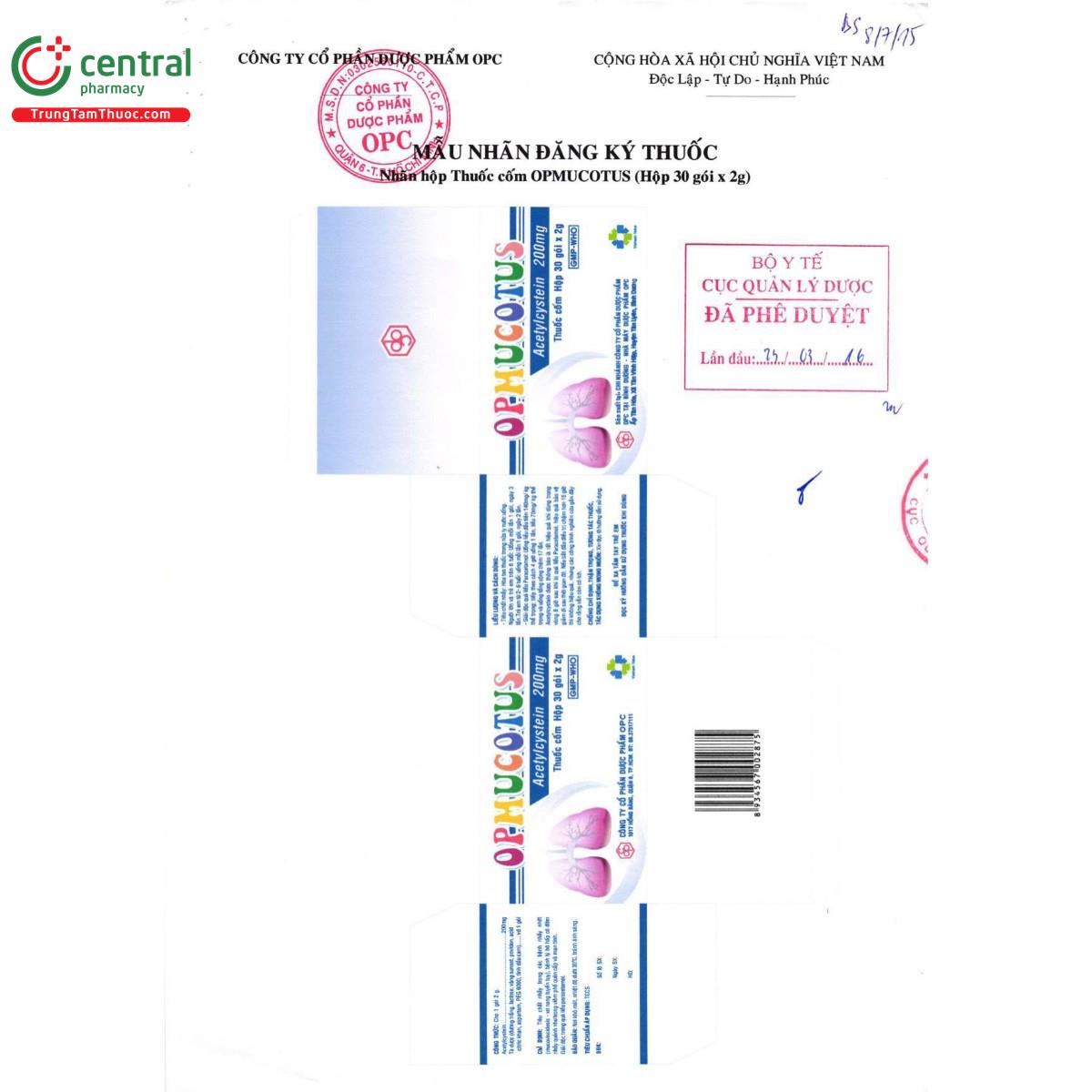 thuoc opmucotus 200mg 2 E1645 thuoc opmucotus 200mg 2 E1645