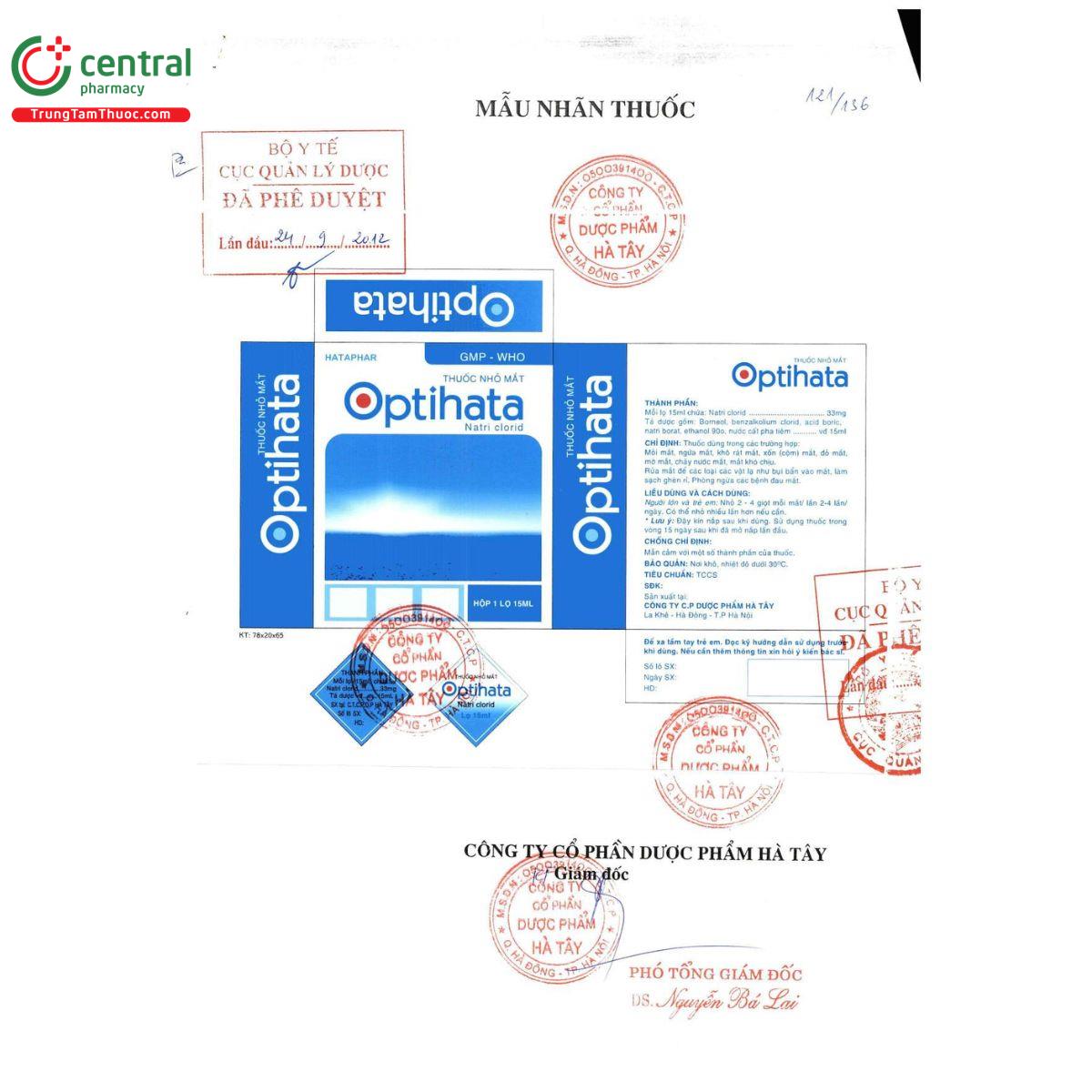 thuoc optihata 3 I3702 thuoc optihata 3 I3702