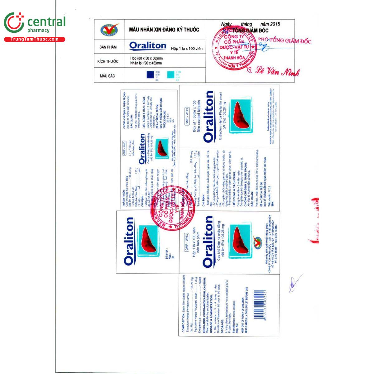 thuoc oraliton 3 B0100 thuoc oraliton 3 B0100