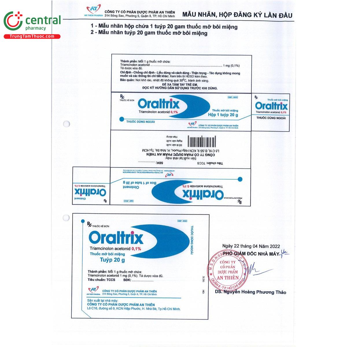 thuoc oraltrix 01 5 D1723
