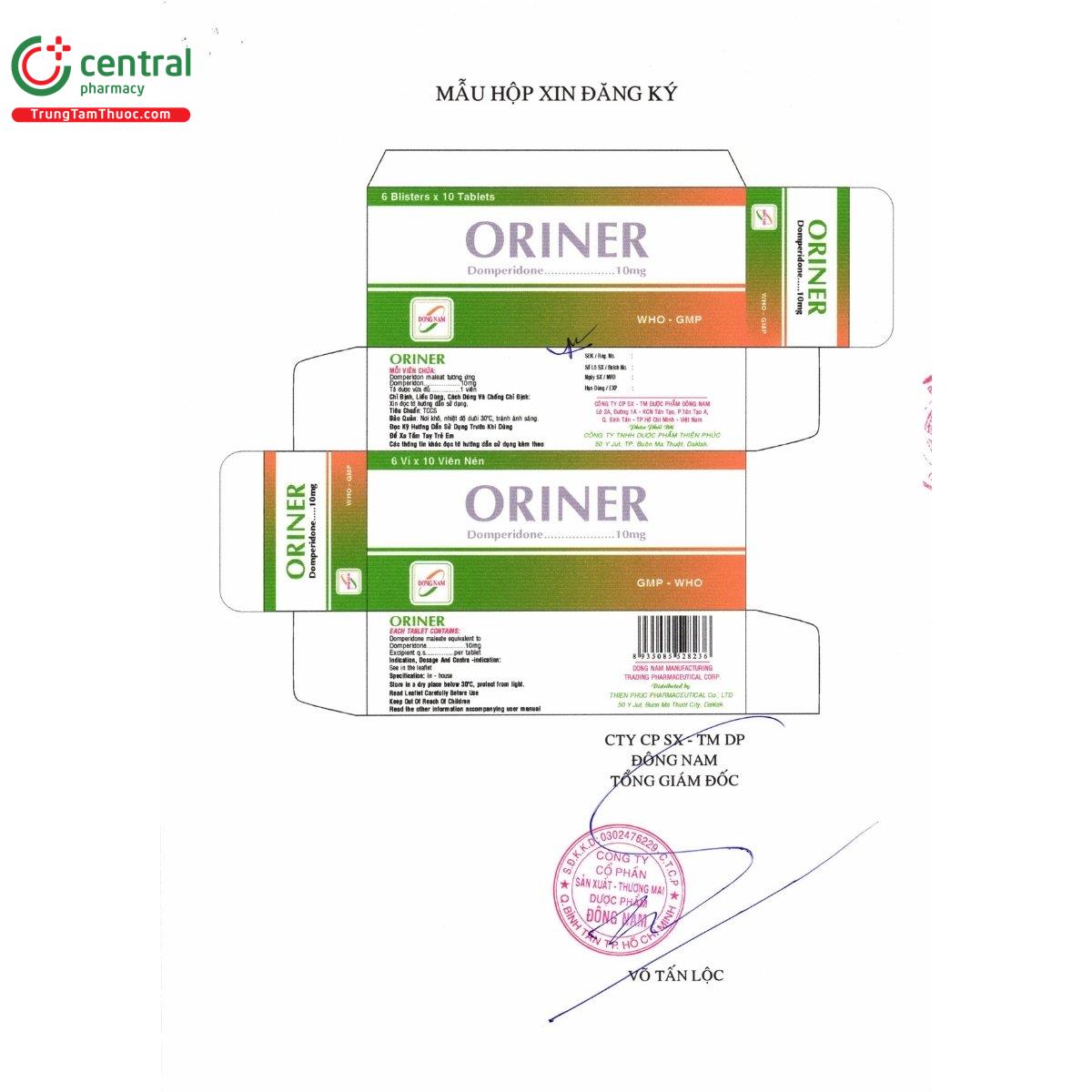 thuoc oriner 10mg 5 B0251 thuoc oriner 10mg 5 B0251