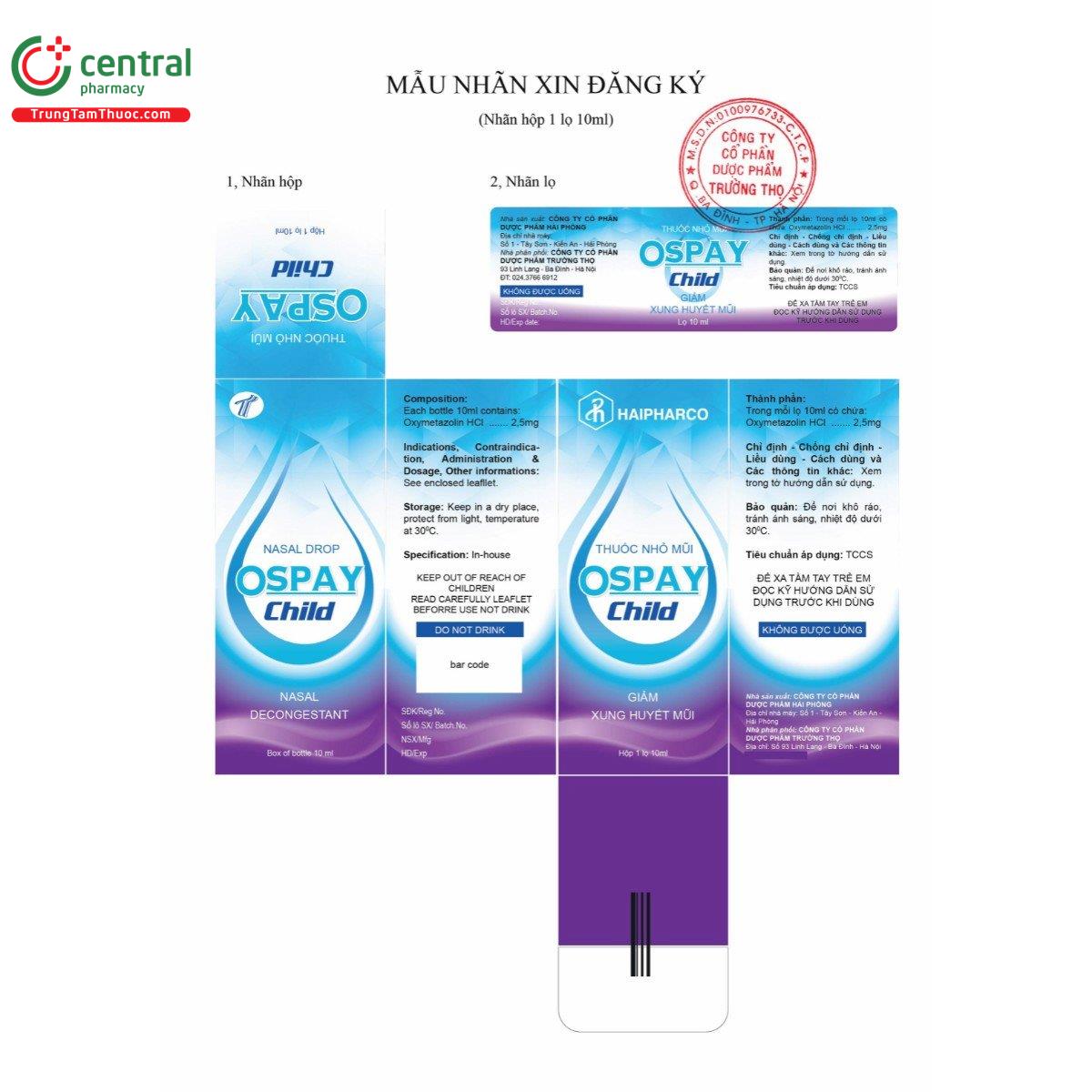 thuoc ospay child 25mg 10ml 1 C1413