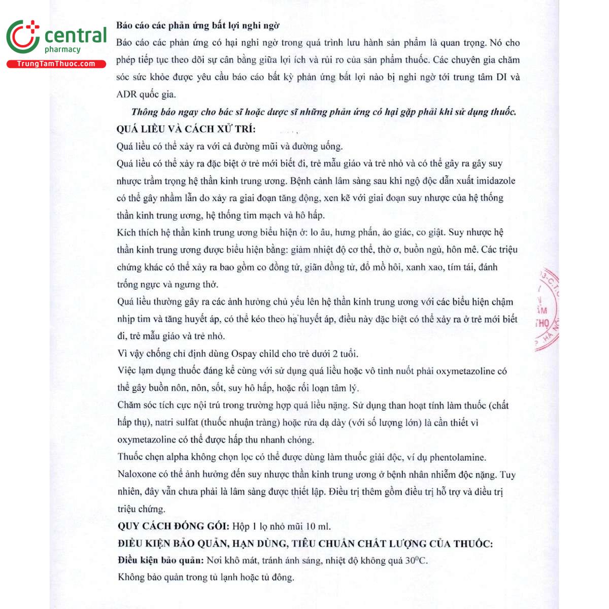 thuoc ospay child 25mg 10ml 5 B0240