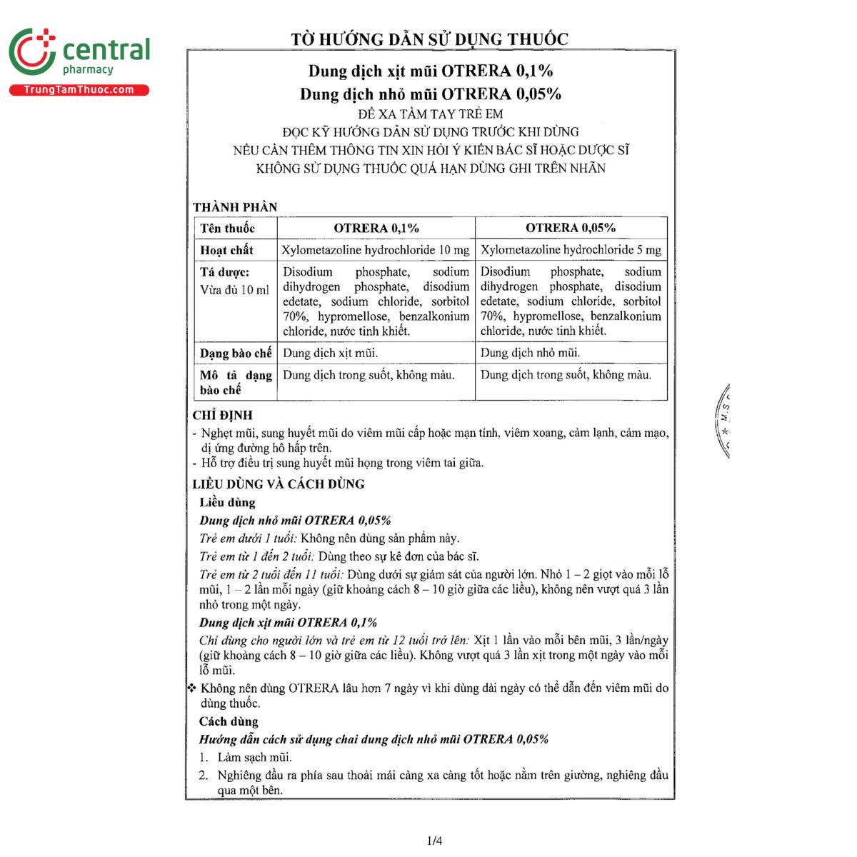 thuoc otrera 005 4 U8427