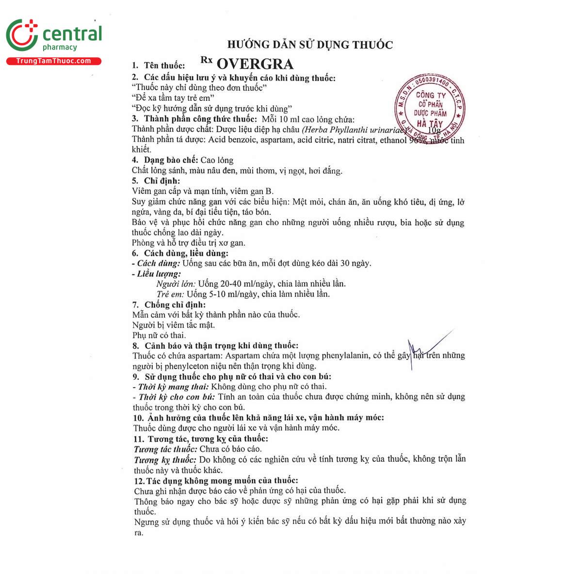 thuoc overgra cao long 7 R7051 thuoc overgra cao long 7 R7051
