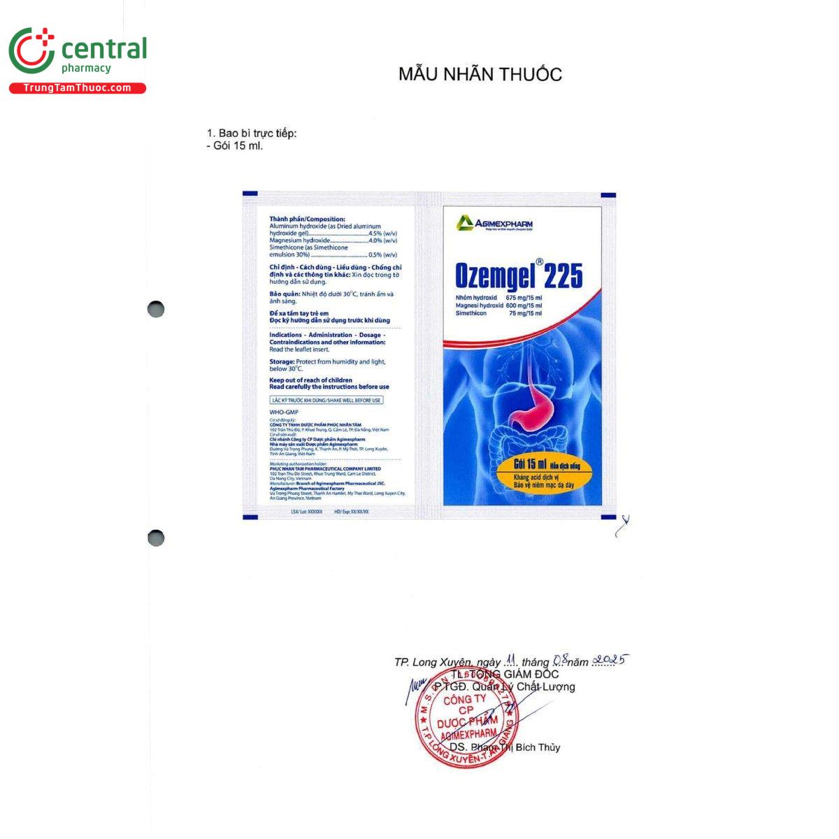 thuoc ozemgel 225mg 10 E1580