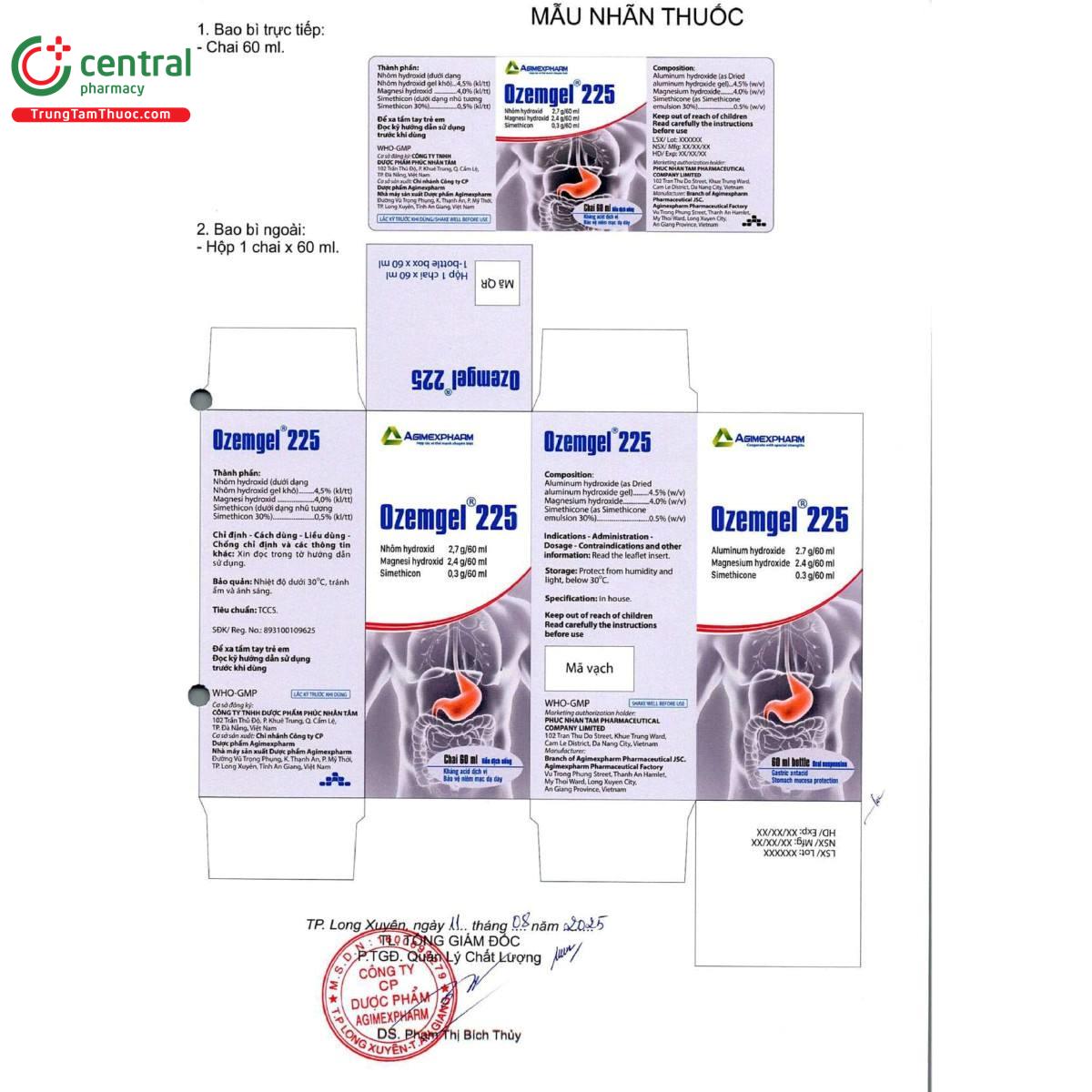 thuoc ozemgel 225mg 14 D1183