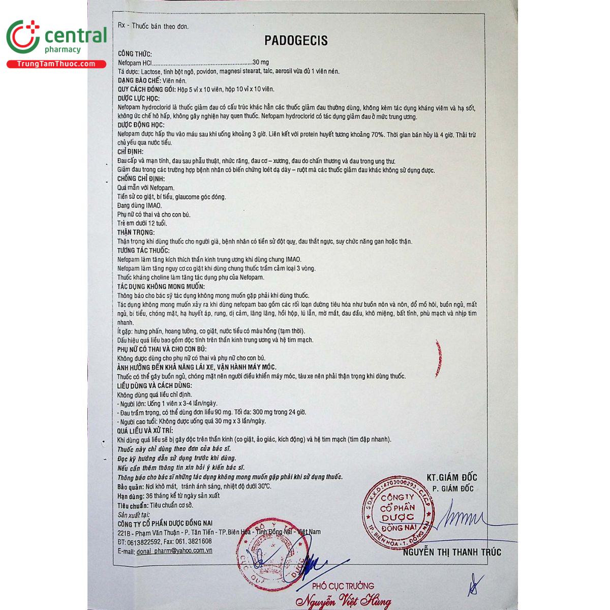 thuoc padogecis 30mg 4 F2368 thuoc padogecis 30mg 4 F2368