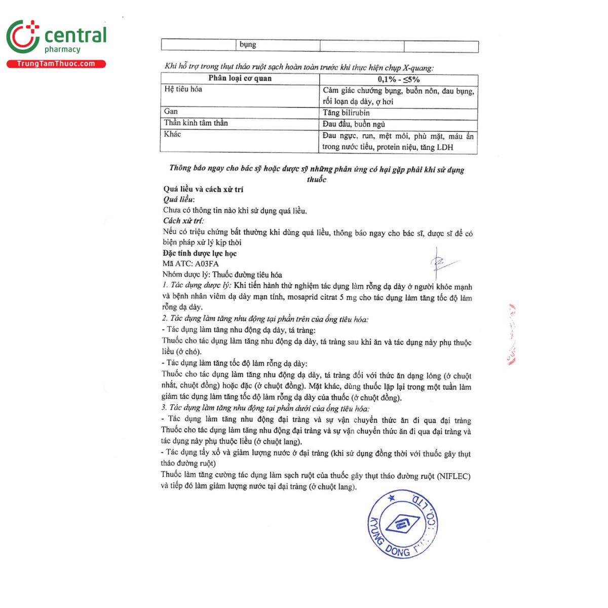 thuoc padolac tab 5mg 8 I3760