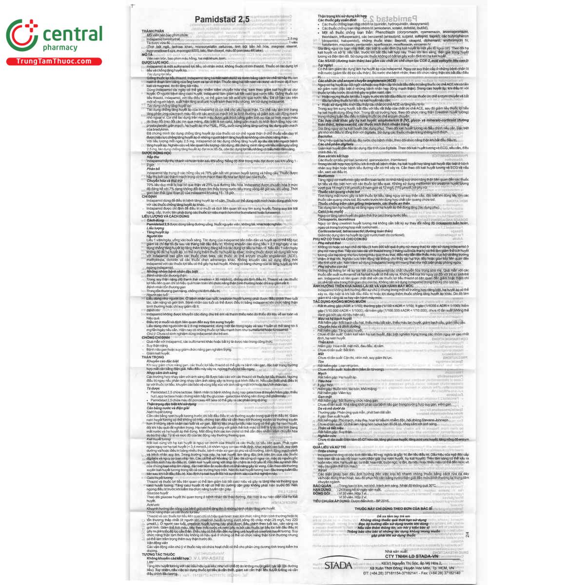 thuoc pamidstad 2 5 stada 7 C1782 thuoc pamidstad 2 5 stada 7 C1782