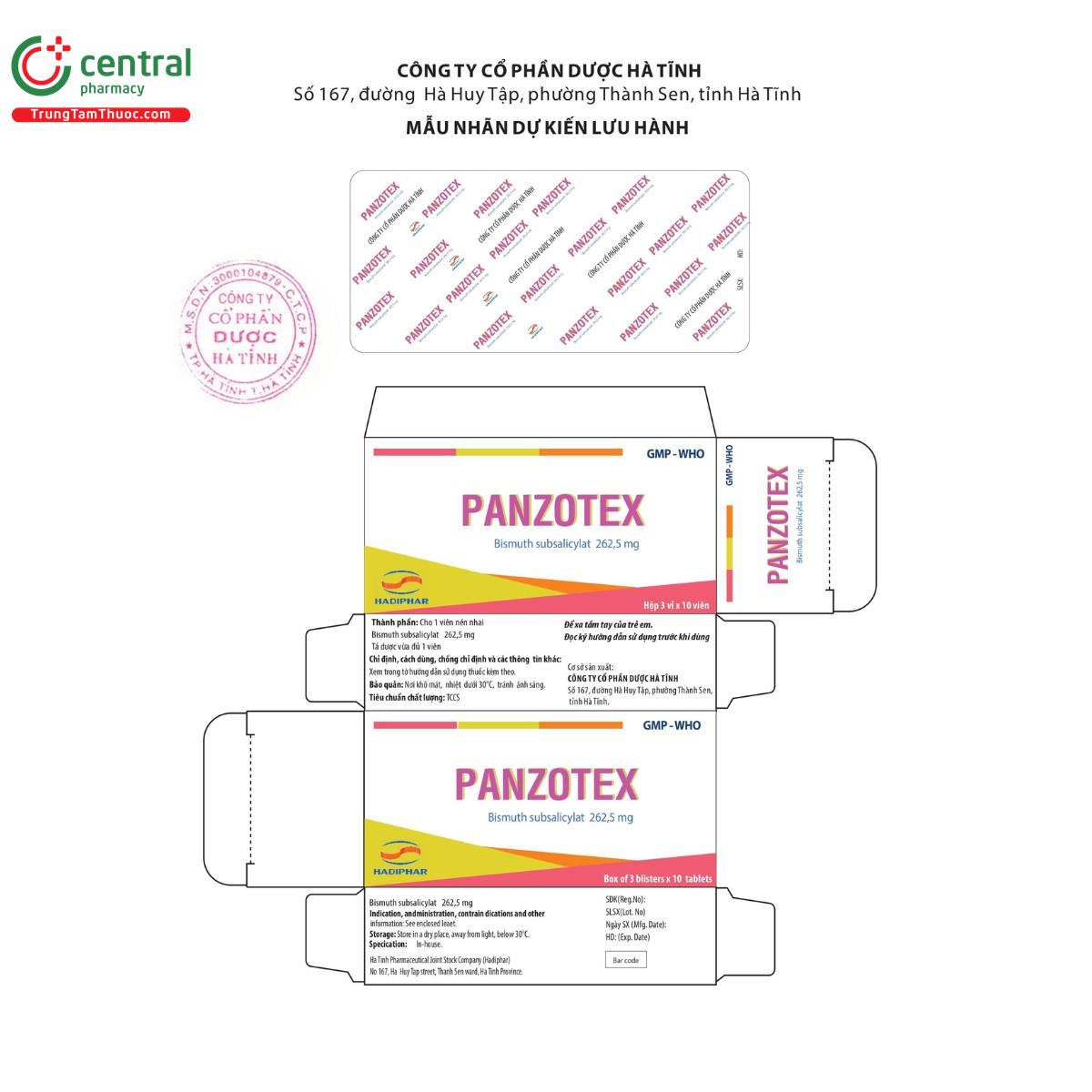 thuoc panzotex 2625mg 2 A0583 thuoc panzotex 2625mg 2 A0583