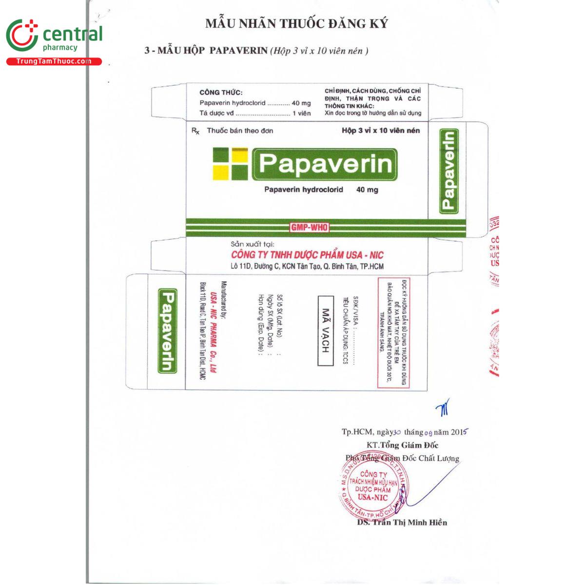 thuoc papaverin 40mg usa nic pharma 3 U8353 thuoc papaverin 40mg usa nic pharma 3 U8353