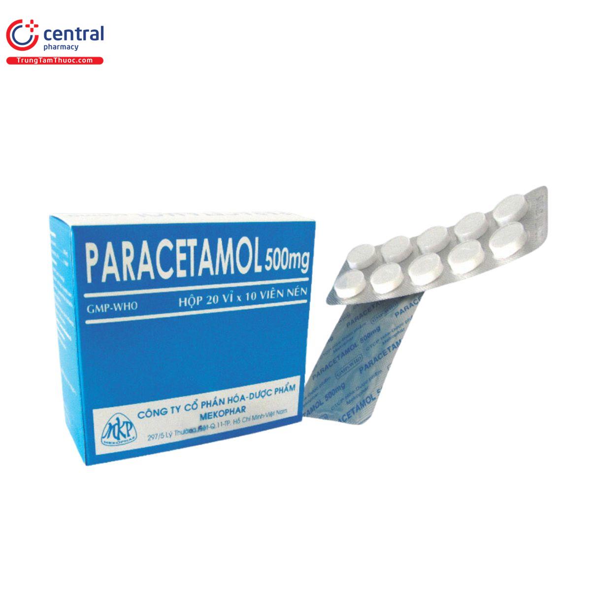 thuoc paracetamol 500mg mekophar 6 U8310