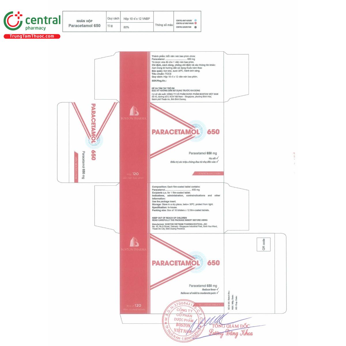thuoc paracetamol 650 boston 8 I3515