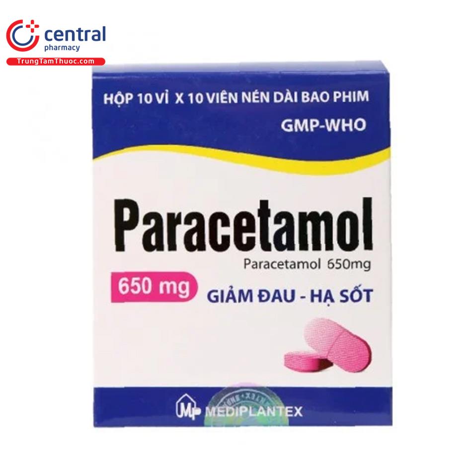 thuoc paracetamol 650 mg mediplantex 1 V8220