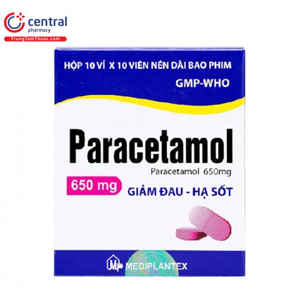 thuoc paracetamol 650 mg mediplantex 4 A0800
