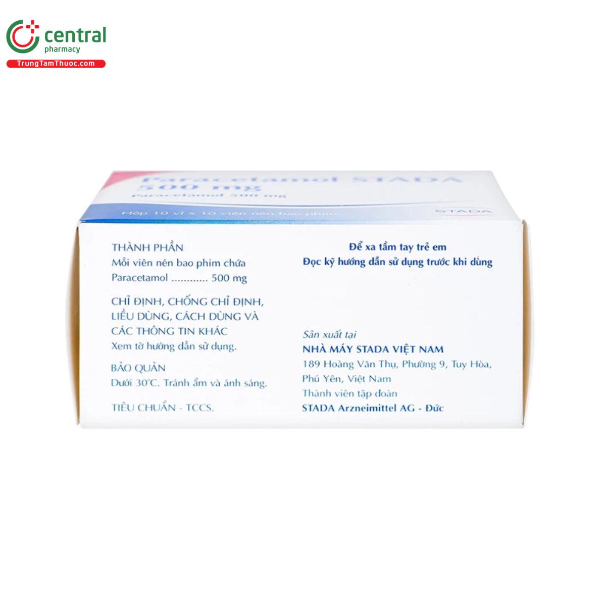 thuoc paracetamol stada 500mg 4 B0047