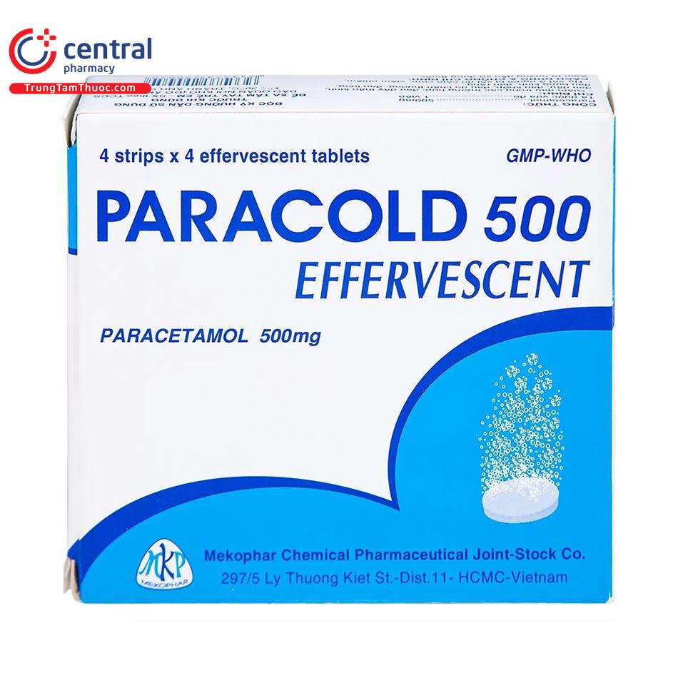 thuoc paracold 500 effervescent 8 G2834