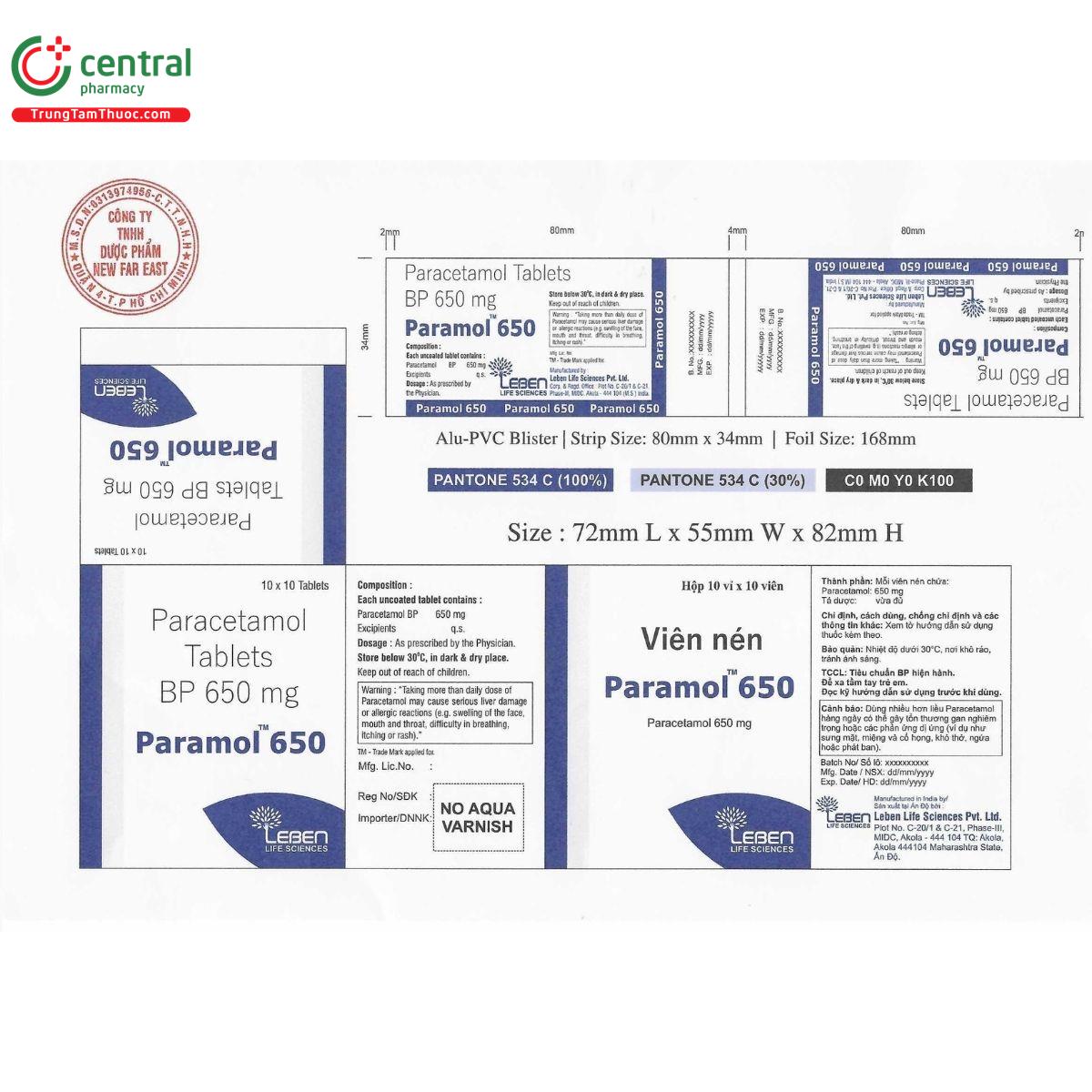 thuoc paramol 650mg 2 L4541 thuoc paramol 650mg 2 L4541