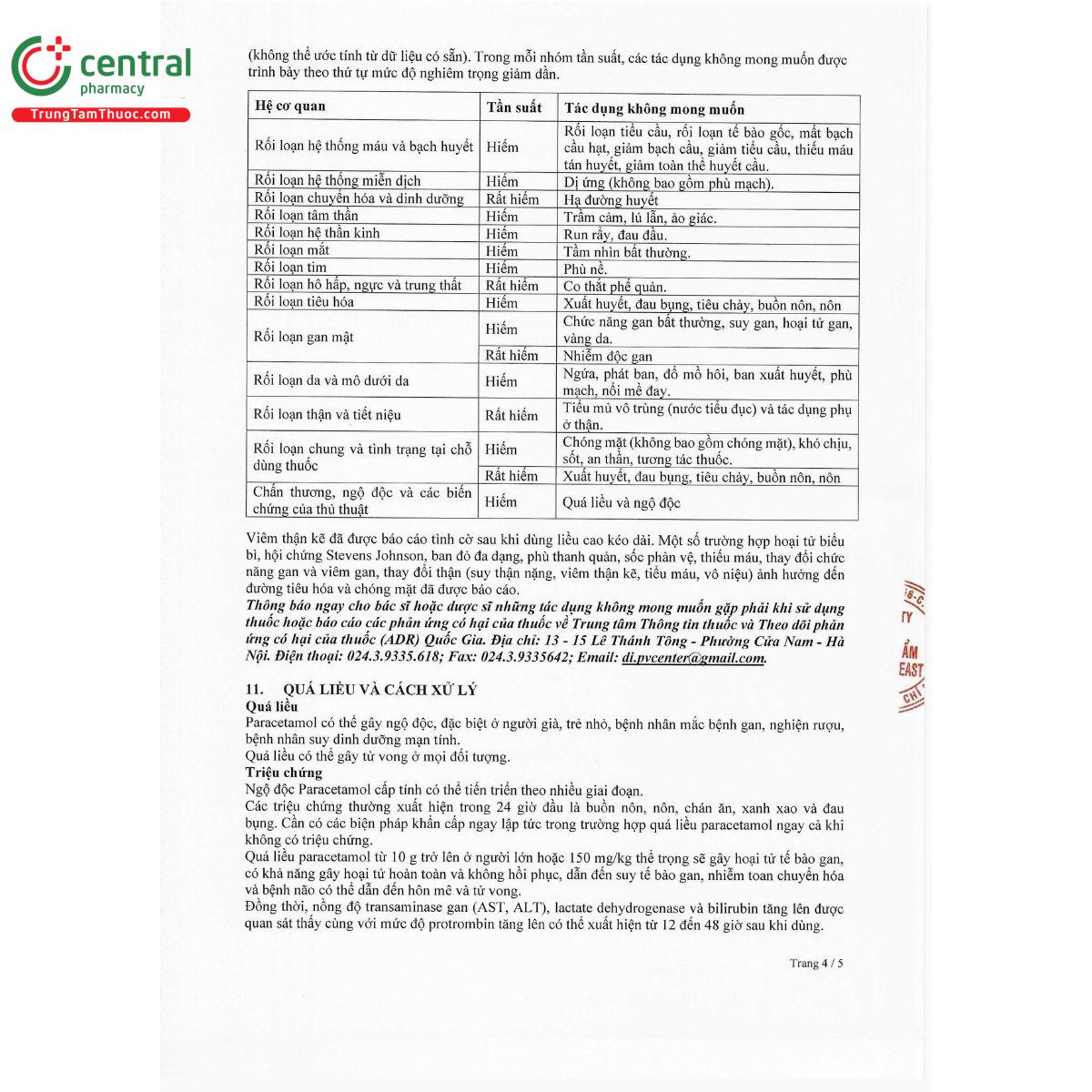 thuoc paramol 650mg 6 K4145 thuoc paramol 650mg 6 K4145
