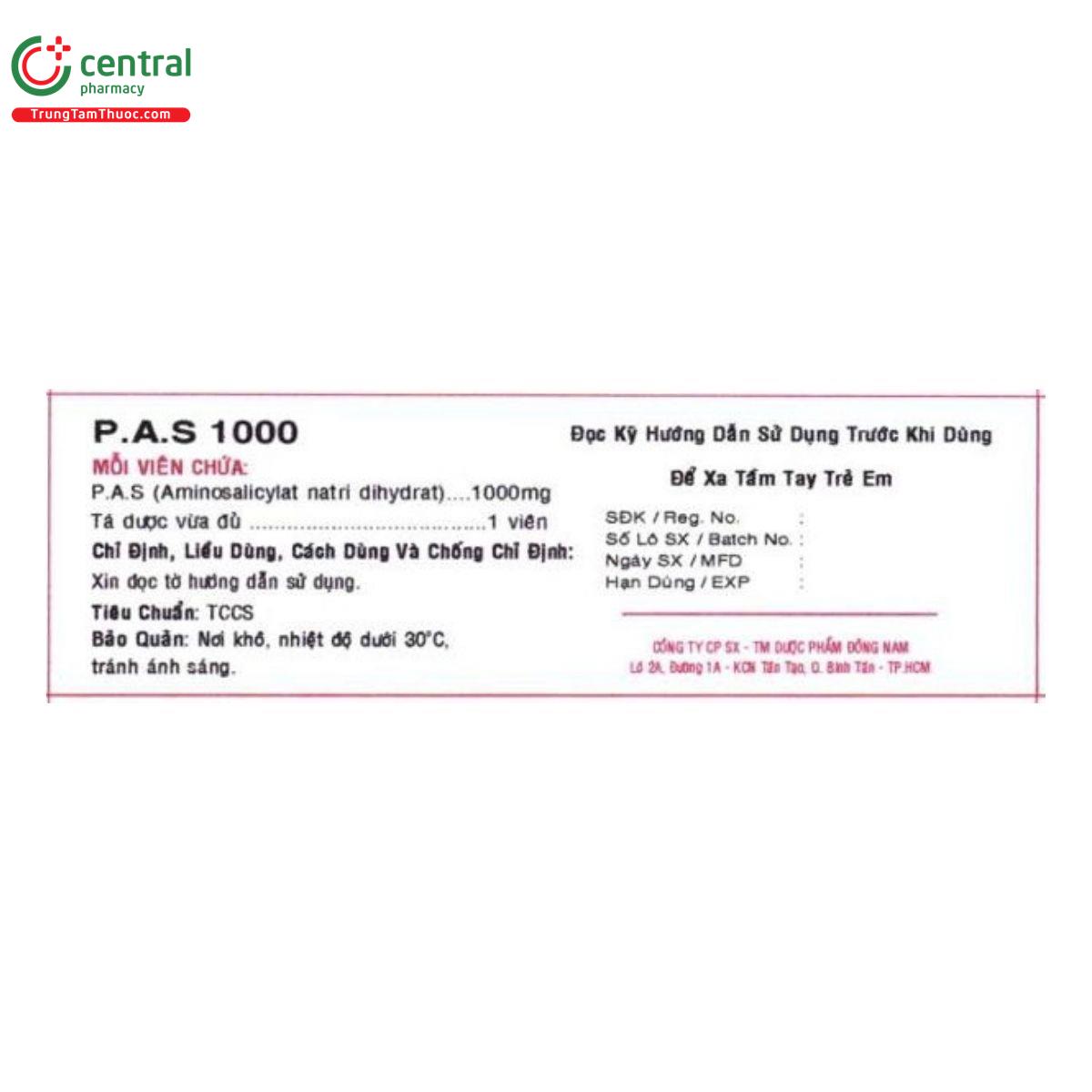 thuoc pas 1000mg 3 G2737 thuoc pas 1000mg 3 G2737